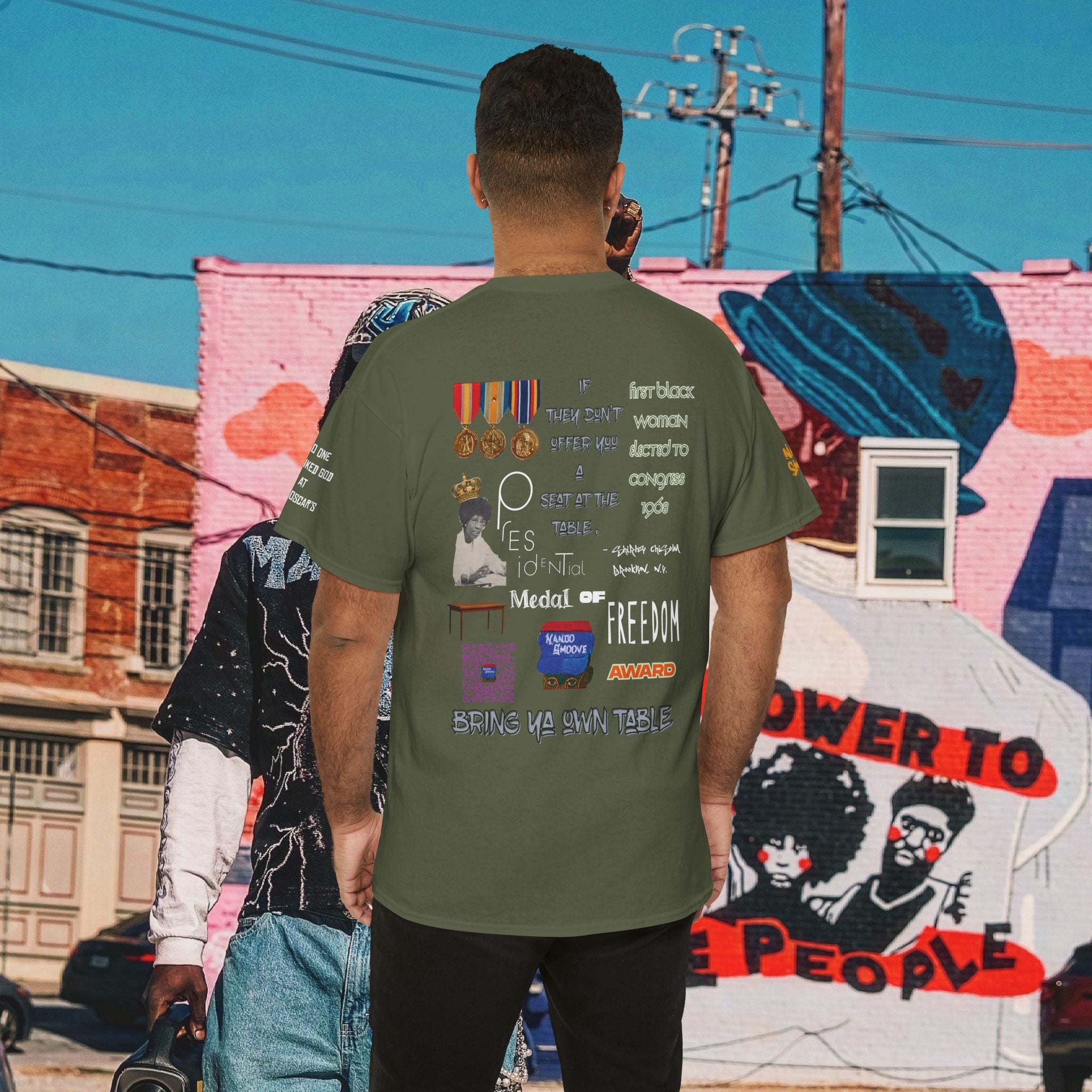 Shirley Chisholm Heavy Cotton Tee