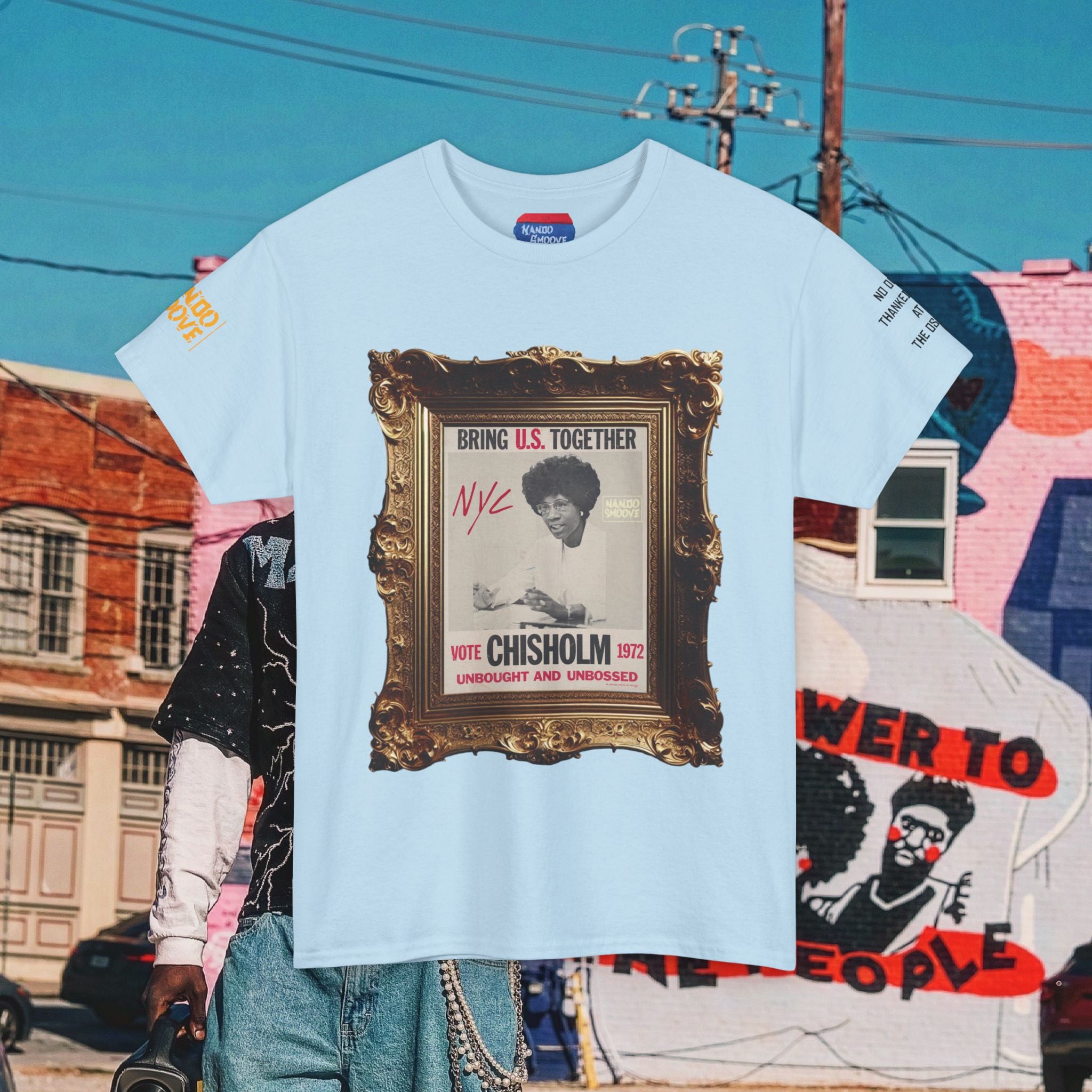 Shirley Chisholm Heavy Cotton Tee
