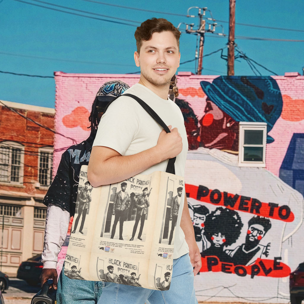 Black Panther Tote Bag (AOP)
