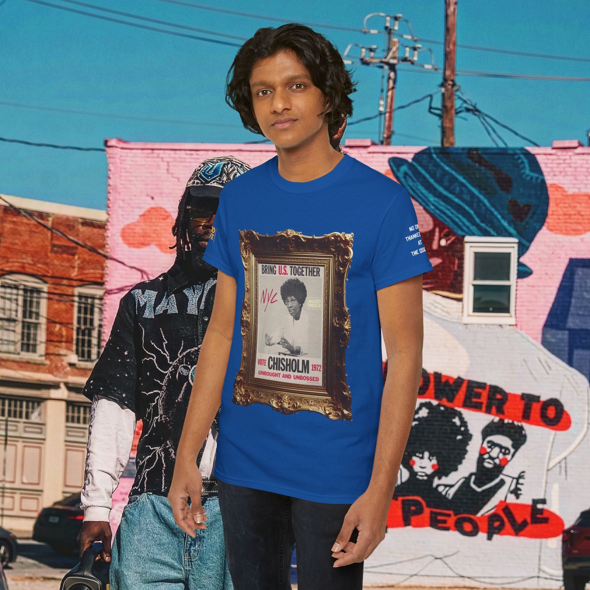 Shirley Chisholm Heavy Cotton Tee