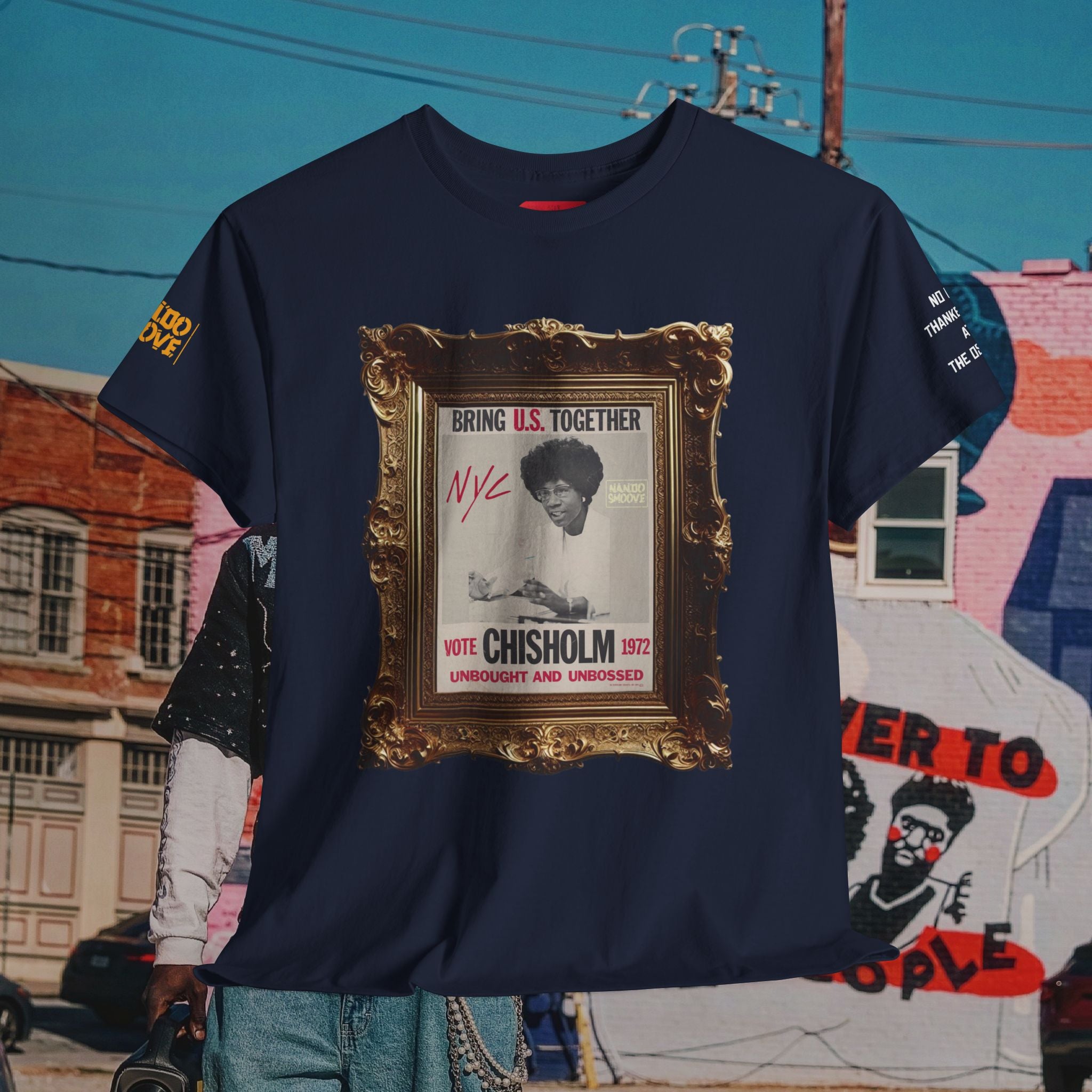 Shirley Chisholm Heavy Cotton Tee