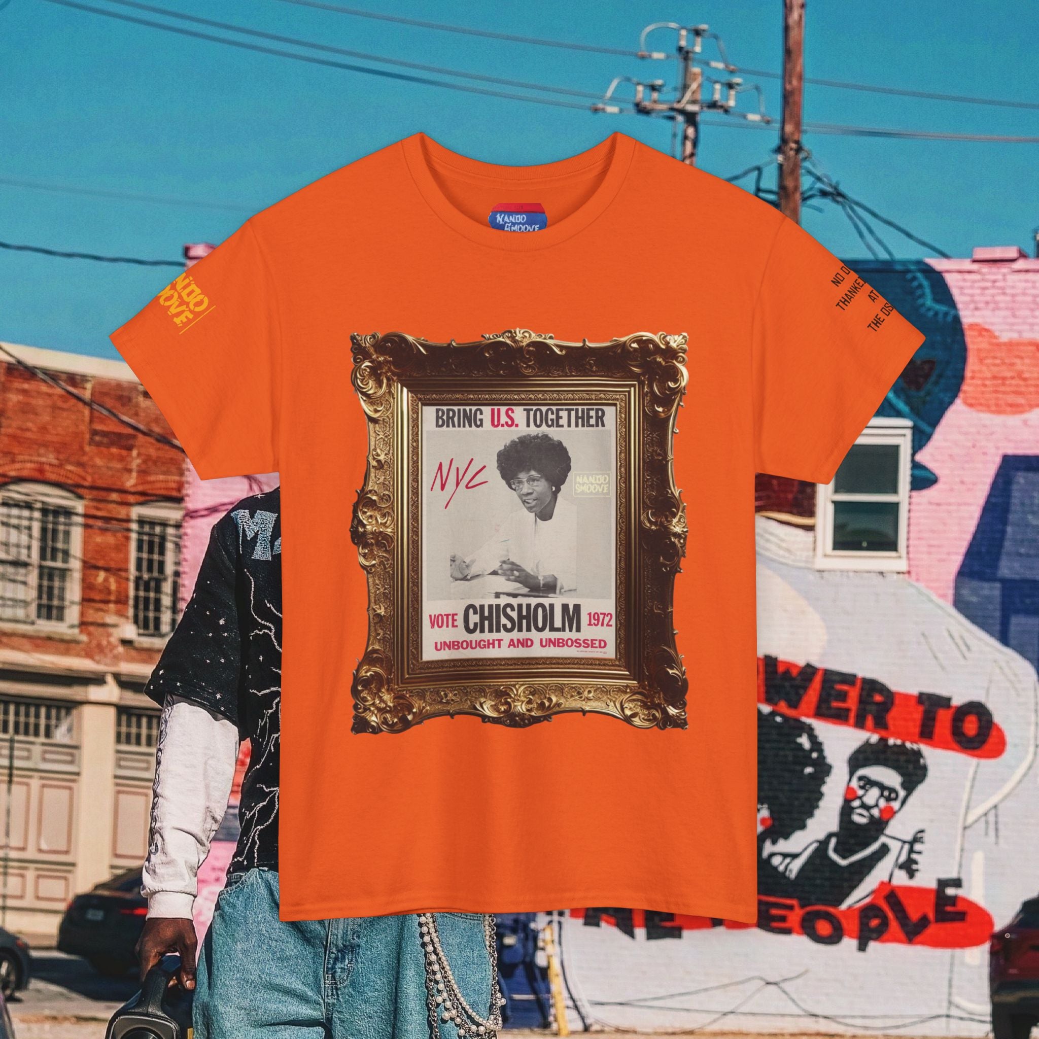 Shirley Chisholm Heavy Cotton Tee