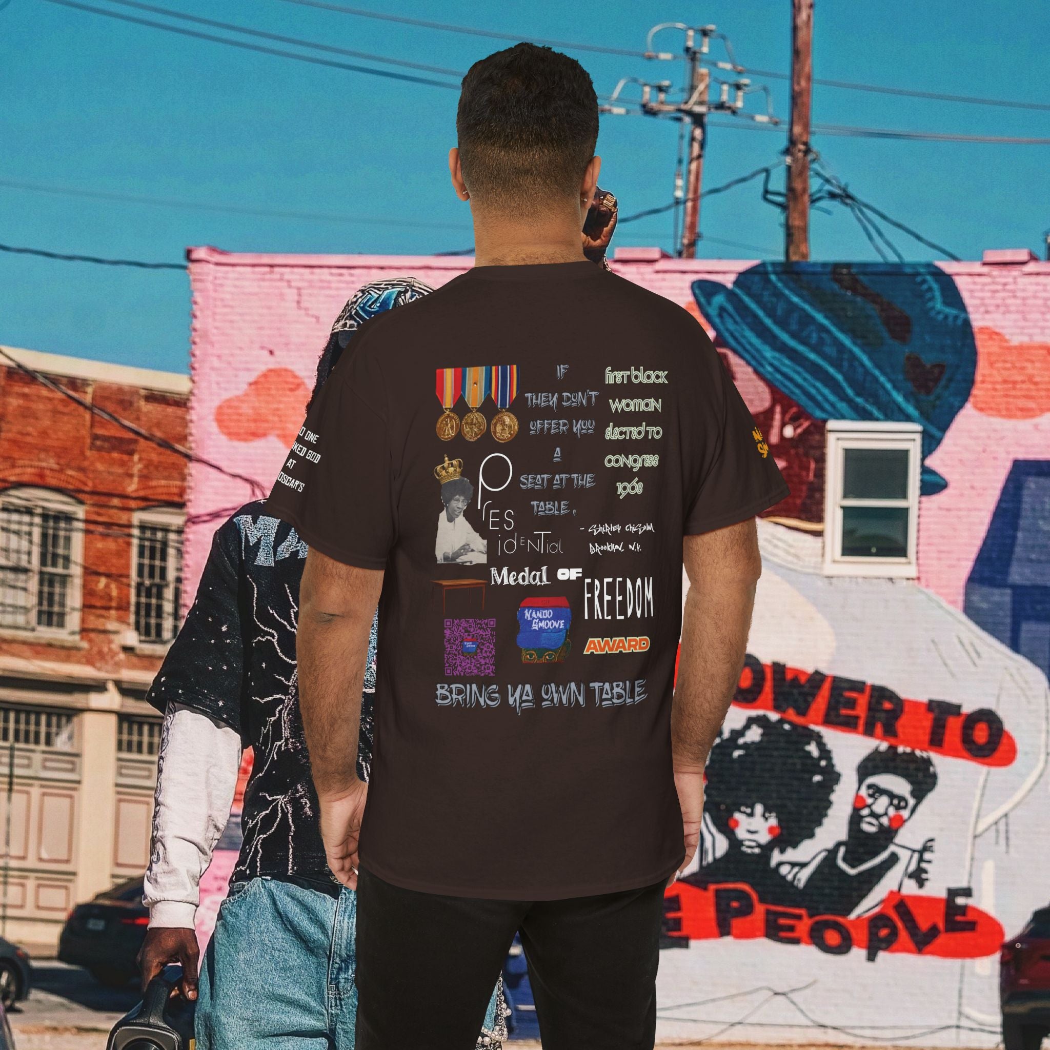 Shirley Chisholm Heavy Cotton Tee