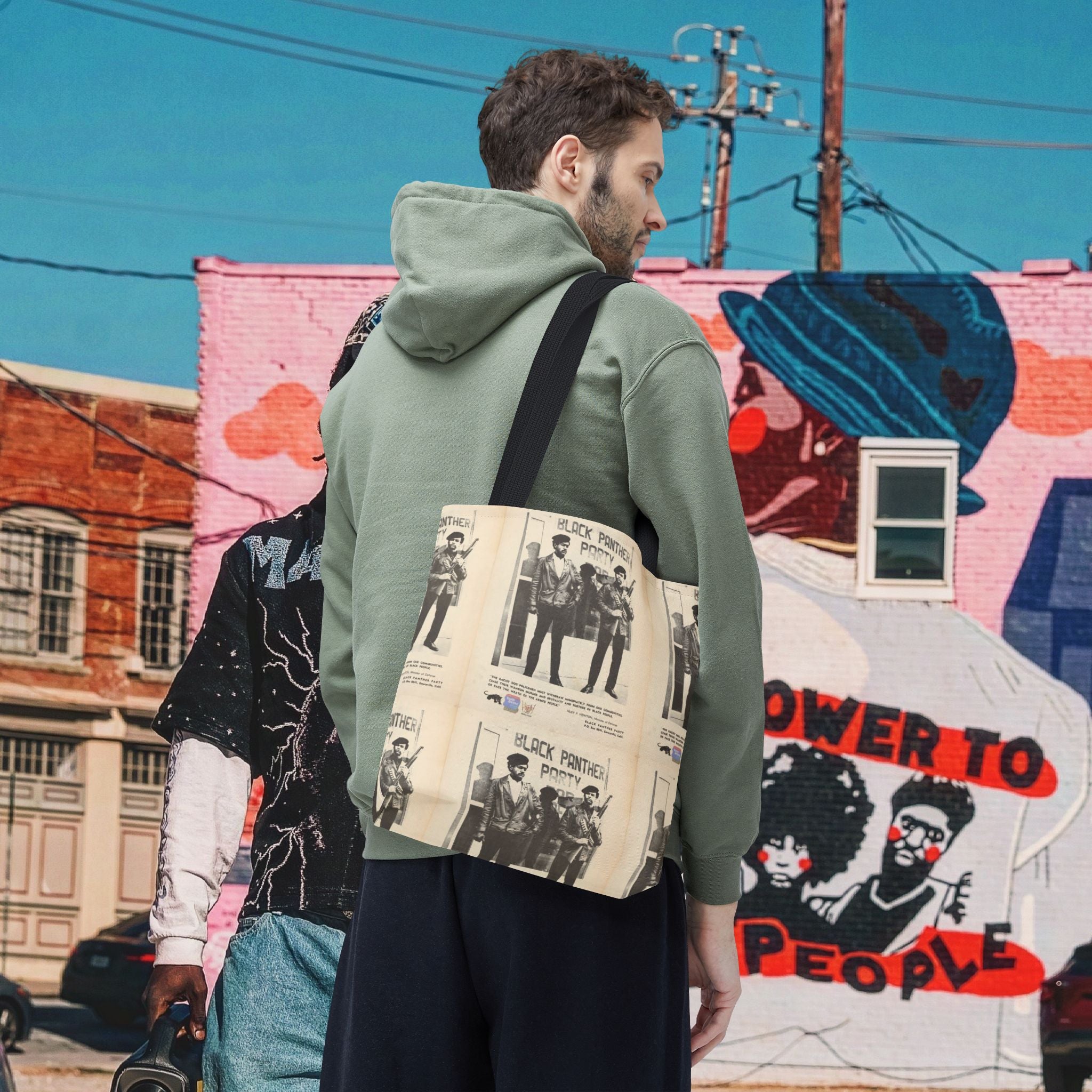 Black Panther Tote Bag (AOP)