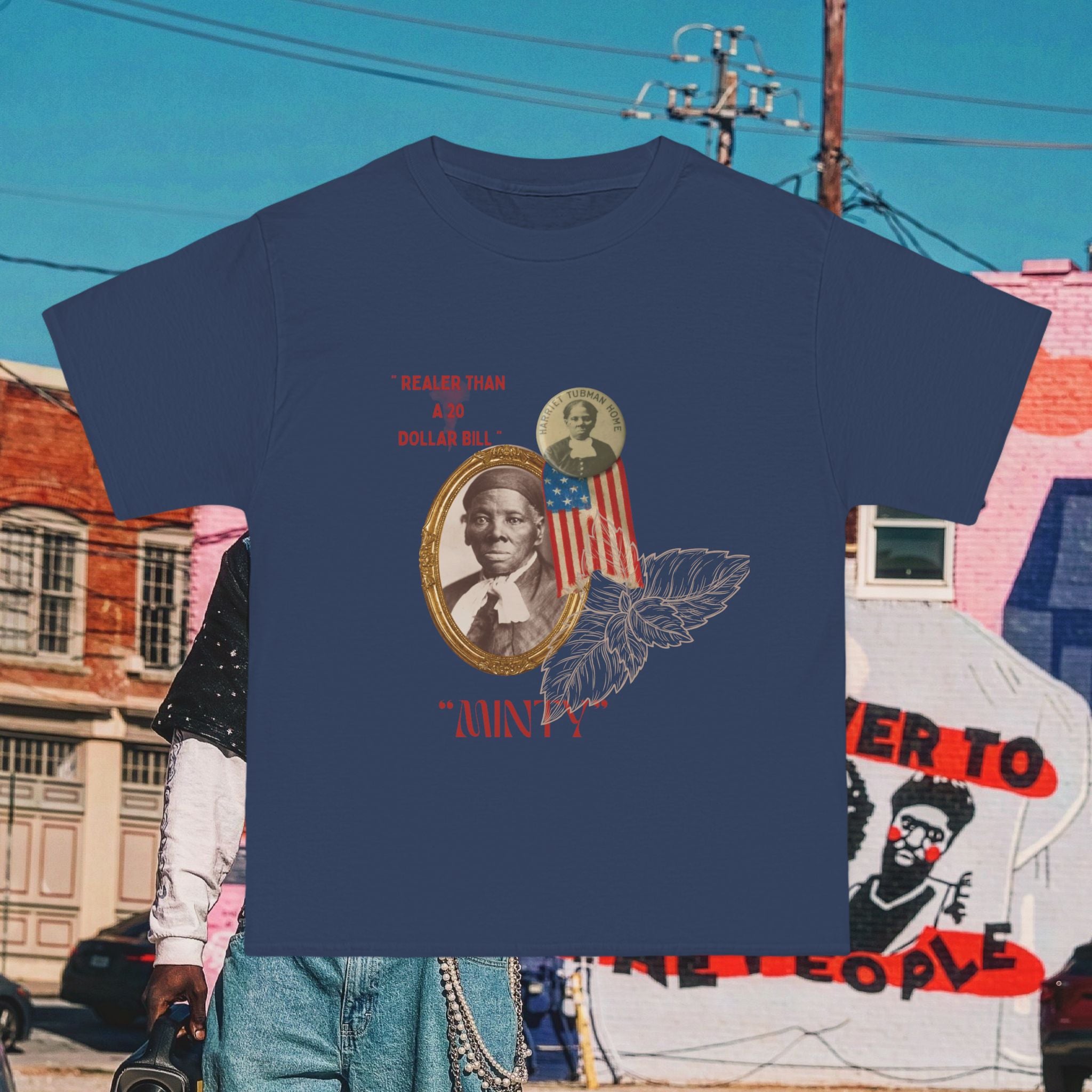 “Harriet Realer than a $20 Bill” Beefy-T®  Short-Sleeve “MinTee”-Shirt