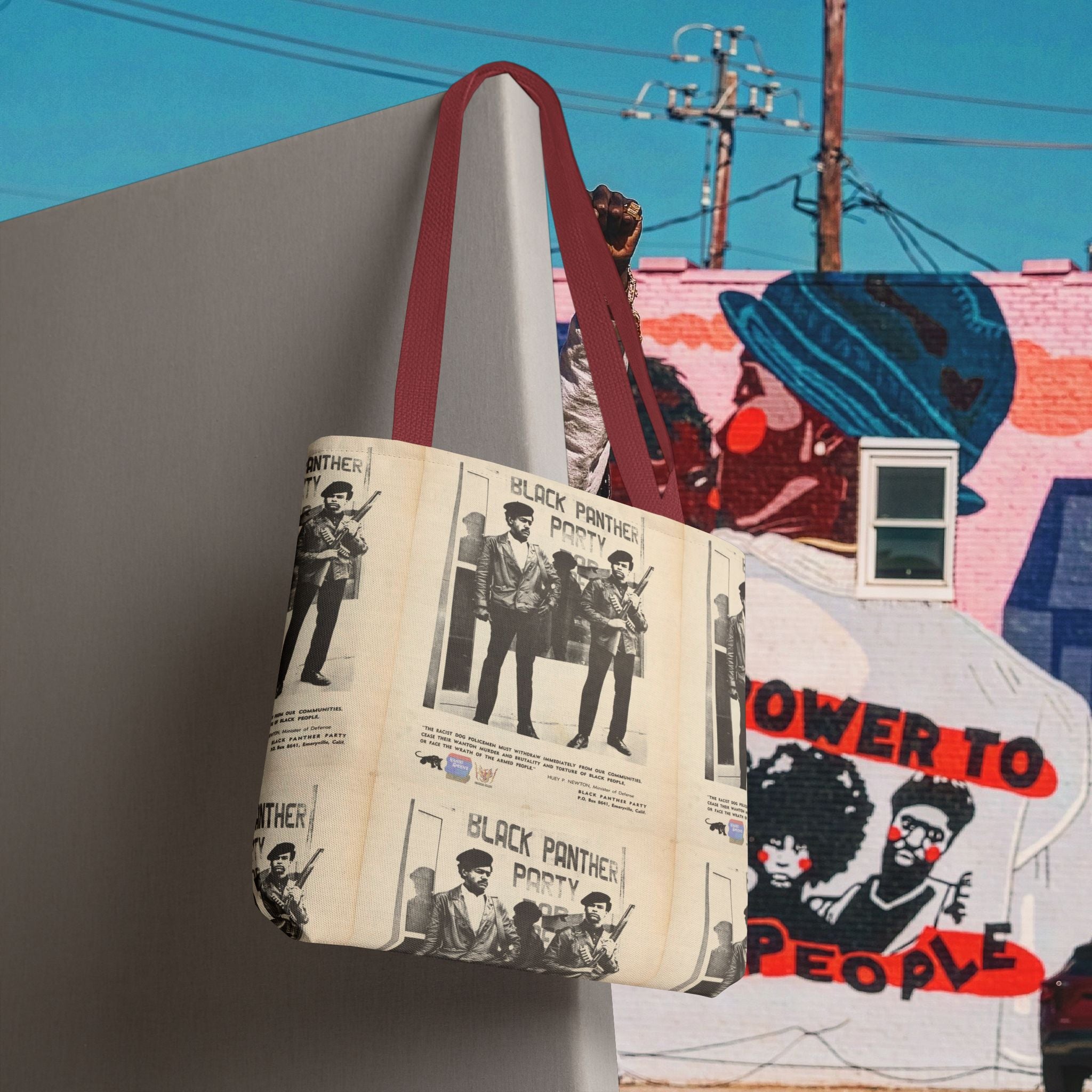 Black Panther Tote Bag (AOP)