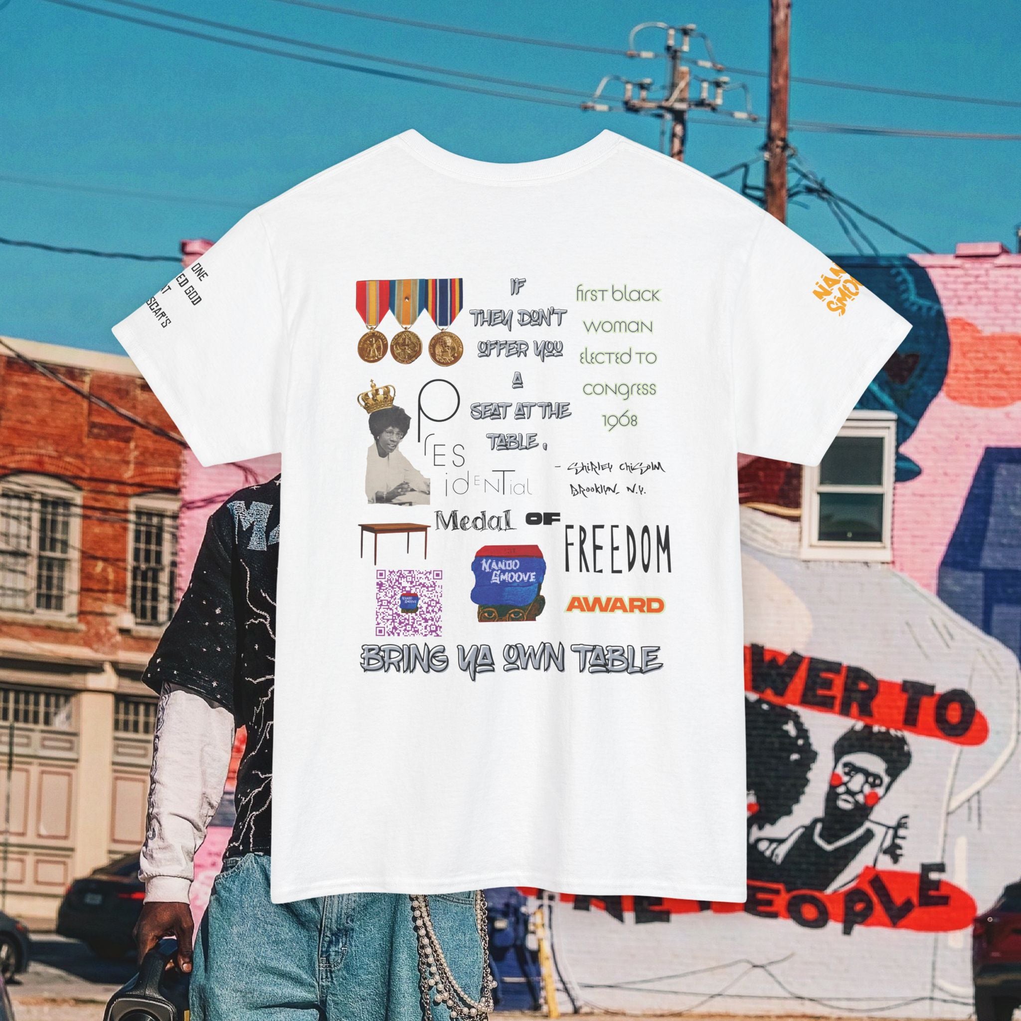 Shirley Chisholm Heavy Cotton Tee
