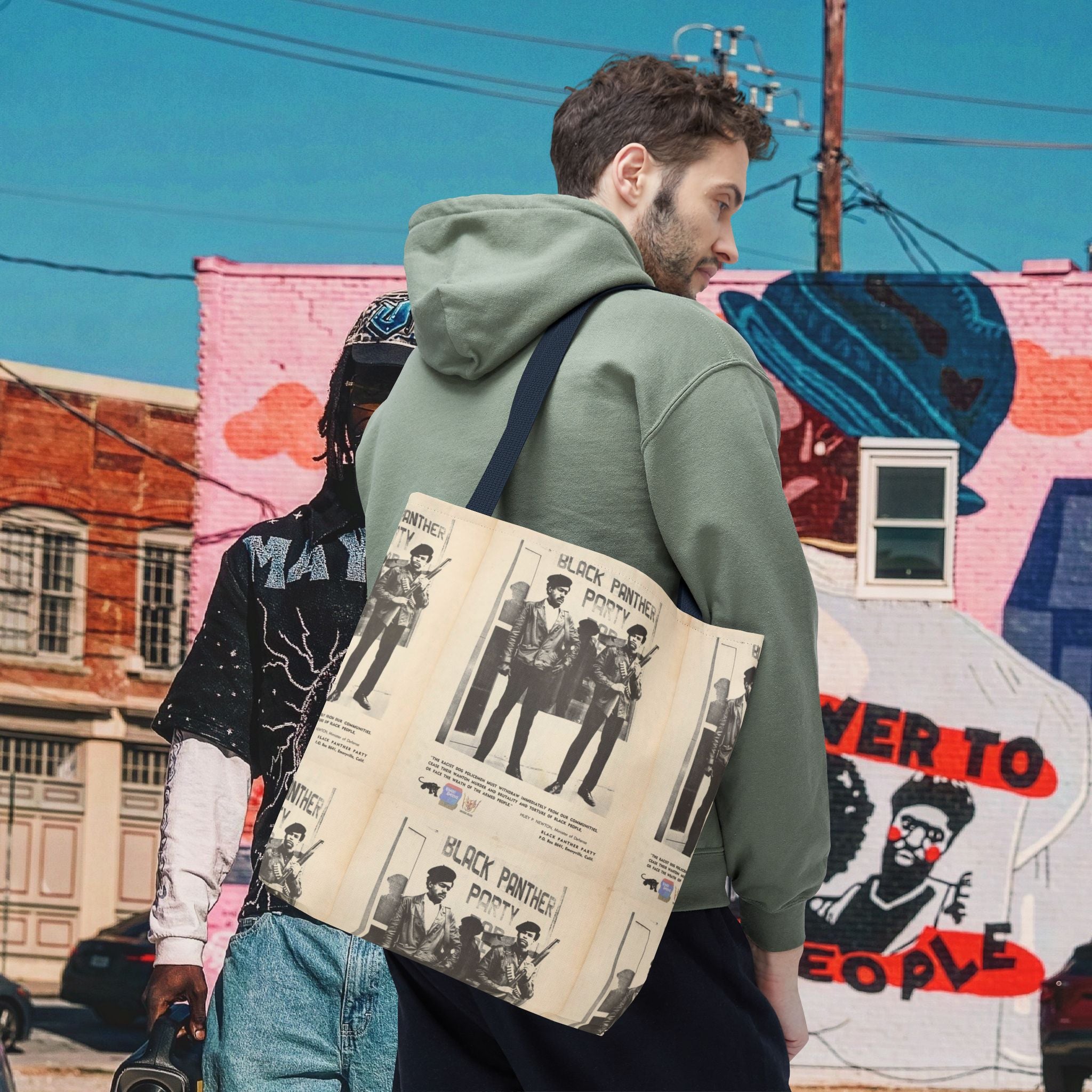 Black Panther Tote Bag (AOP)