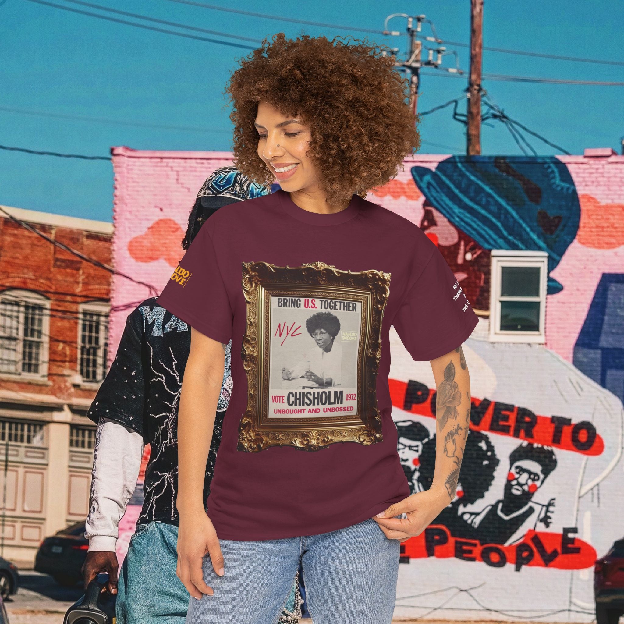 Shirley Chisholm Heavy Cotton Tee
