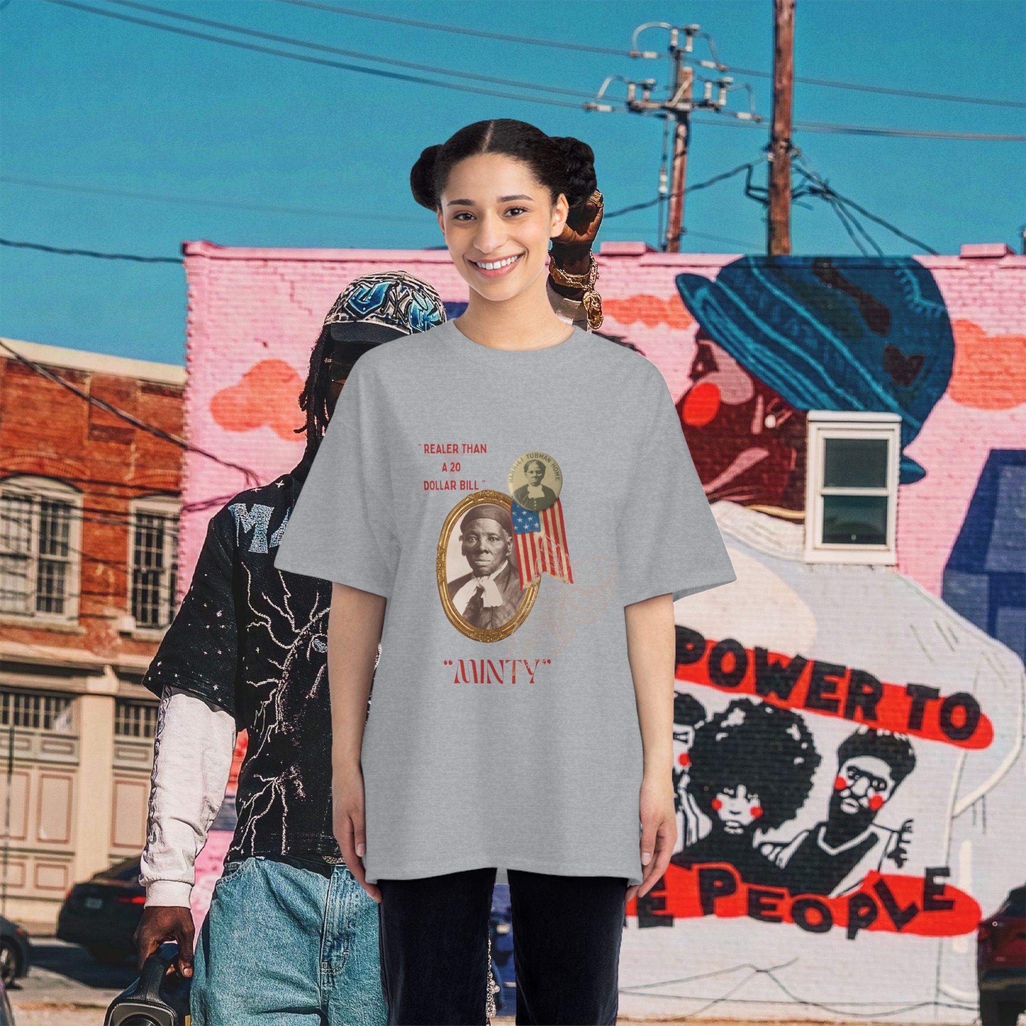“Harriet Realer than a $20 Bill” Beefy-T®  Short-Sleeve “MinTee”-Shirt