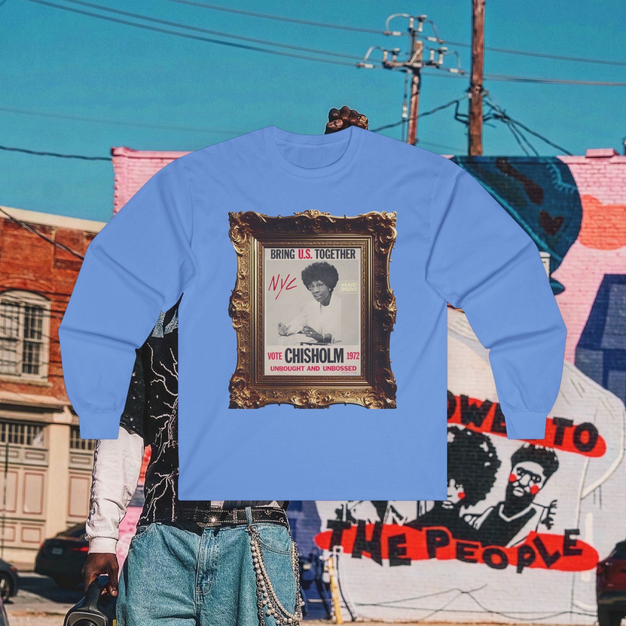 Shirley Chisholm Unisex Ultra Cotton Long Sleeve Tee