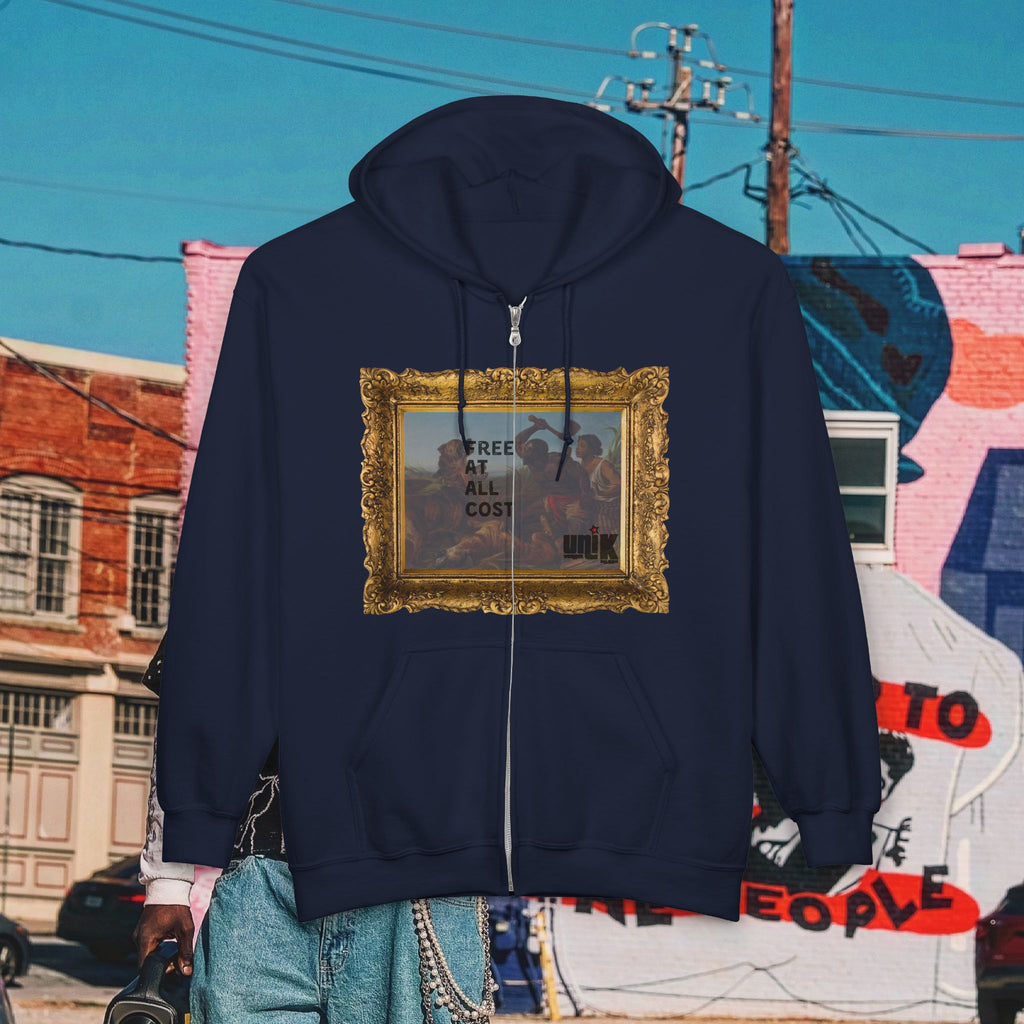 “Head Hunter” Unisex Heavy Blend™ Full Zip Hooded Sweatshirt