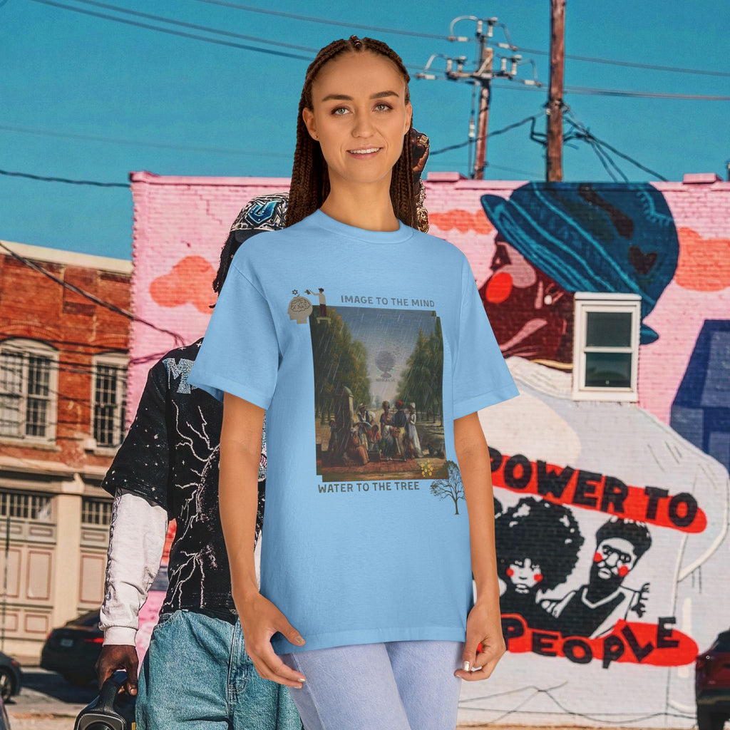 “Image to The Mind, Water to The Tree” Unisex Classic Tee