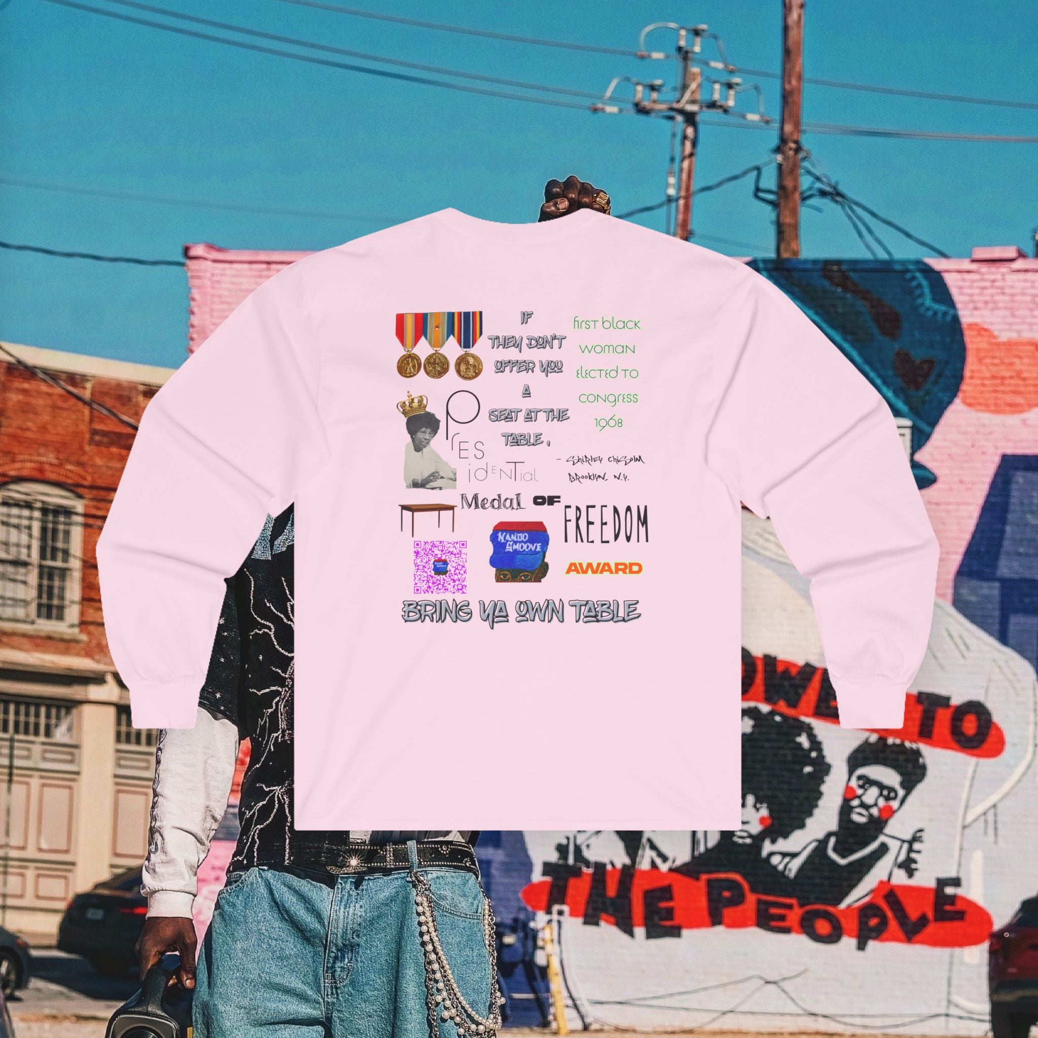Shirley Chisholm Unisex Ultra Cotton Long Sleeve Tee