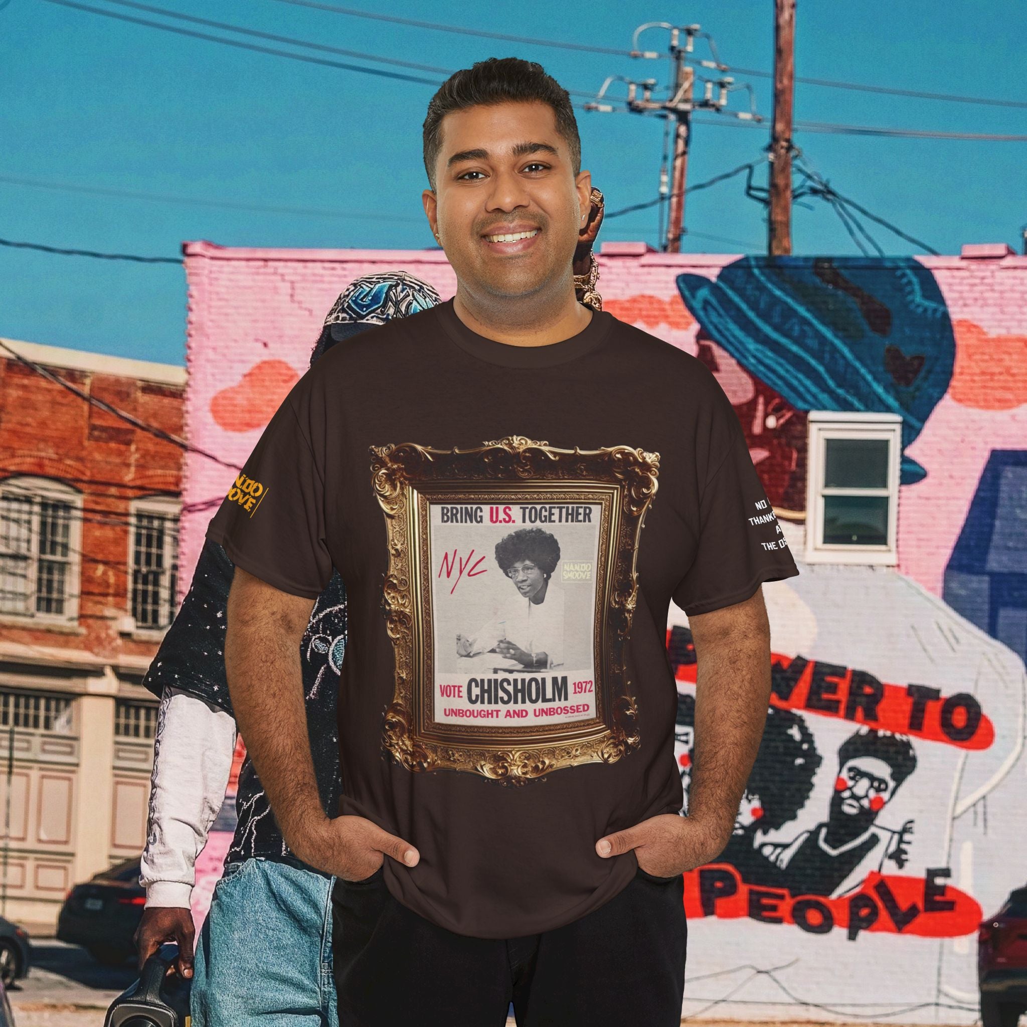 Shirley Chisholm Heavy Cotton Tee