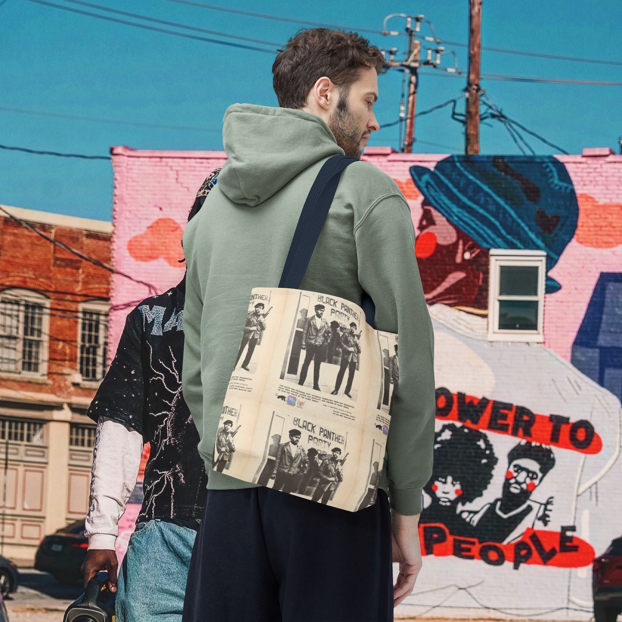 Black Panther Tote Bag (AOP)