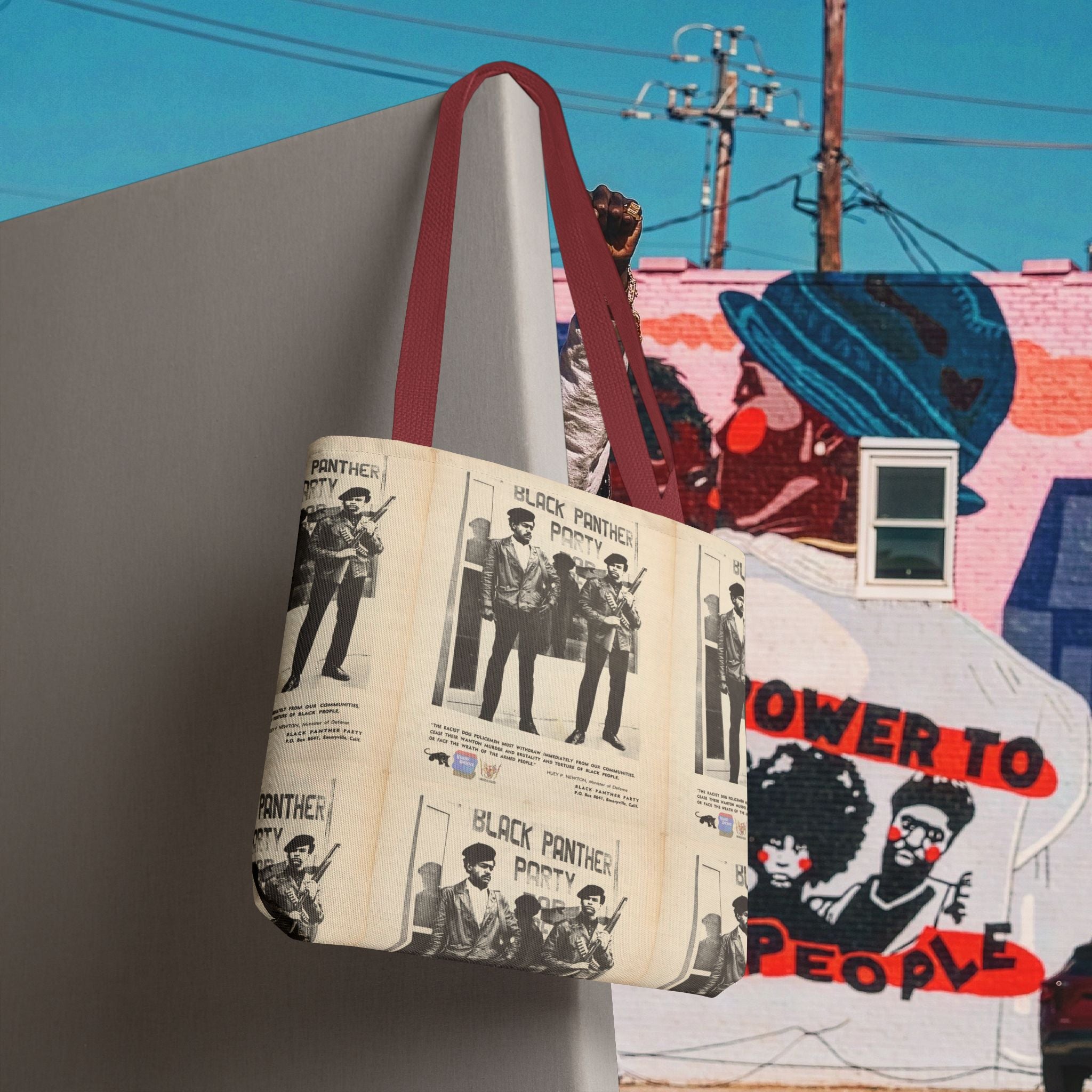Black Panther Tote Bag (AOP)