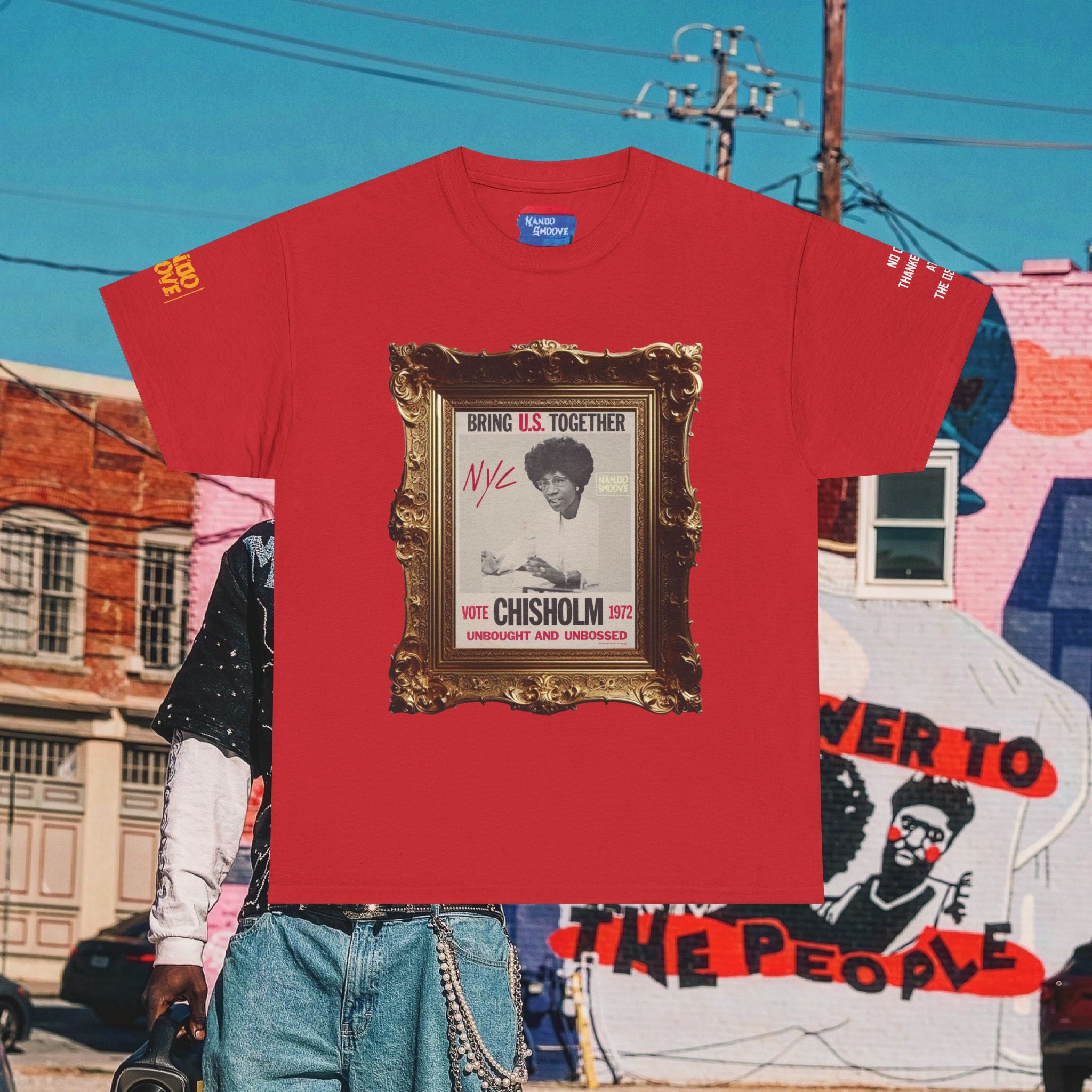 Shirley Chisholm Heavy Cotton Tee