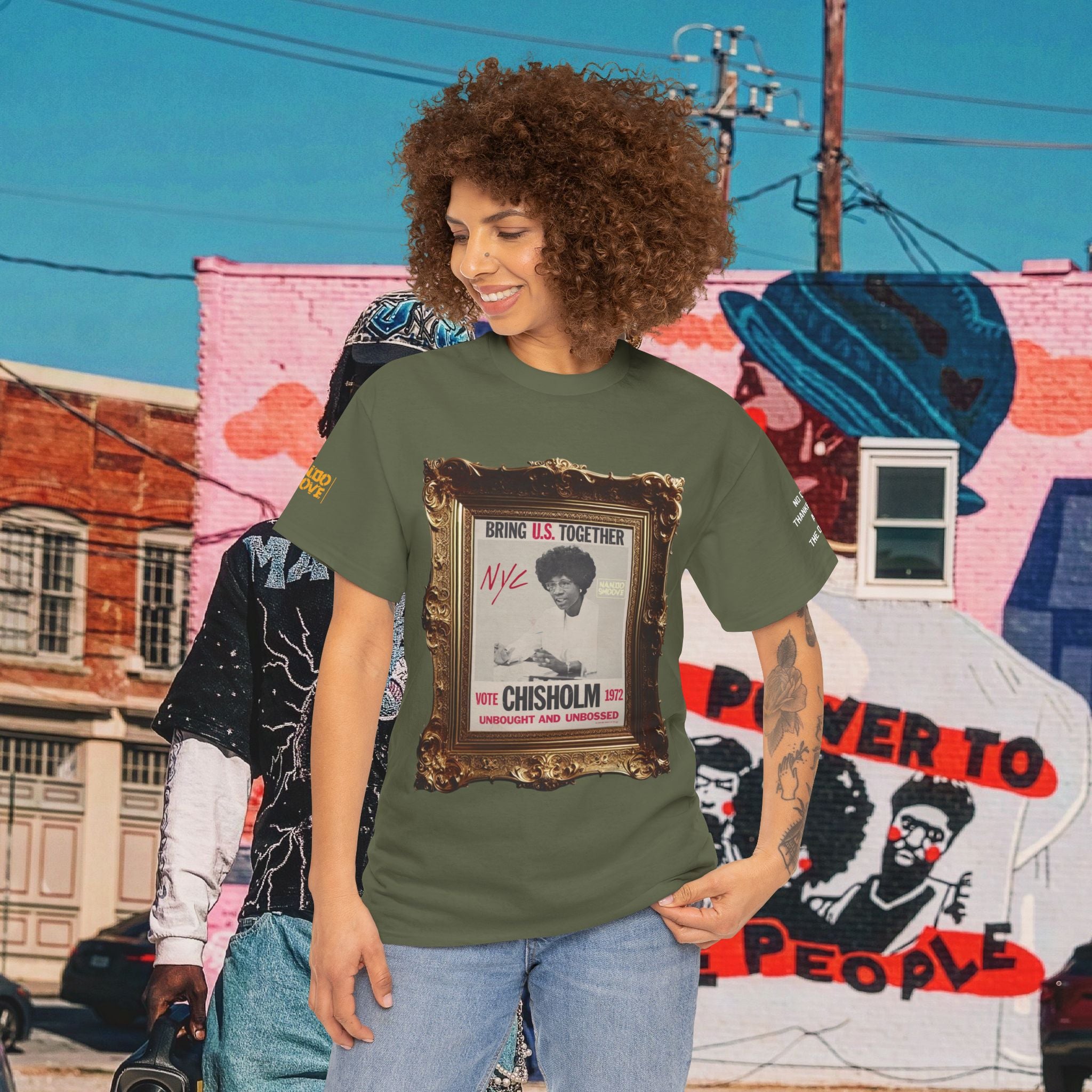 Shirley Chisholm Heavy Cotton Tee