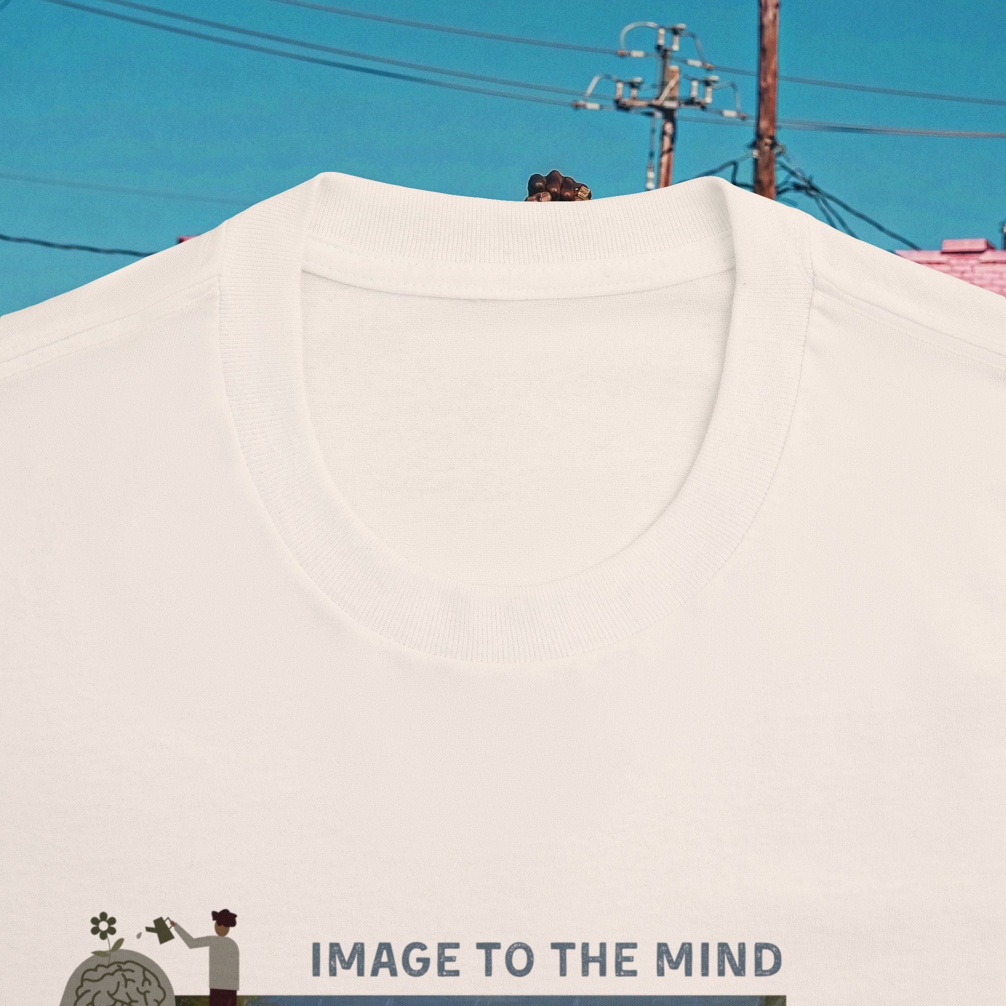“Image to The Mind, Water to The Tree” Unisex Classic Tee