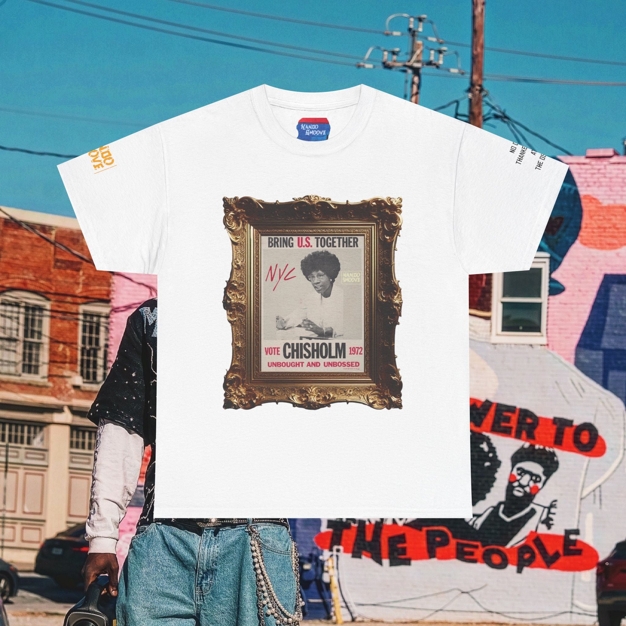 Shirley Chisholm Heavy Cotton Tee