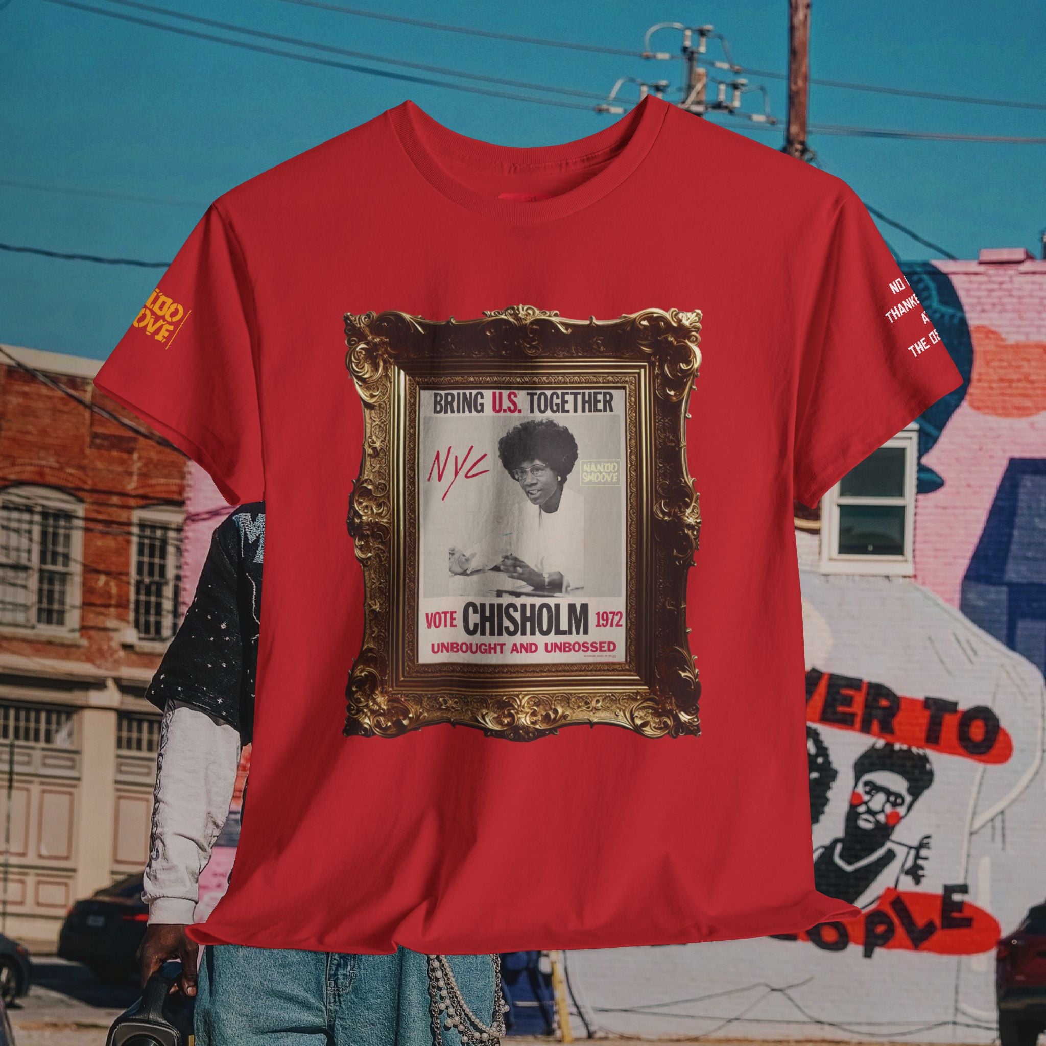 Shirley Chisholm Heavy Cotton Tee