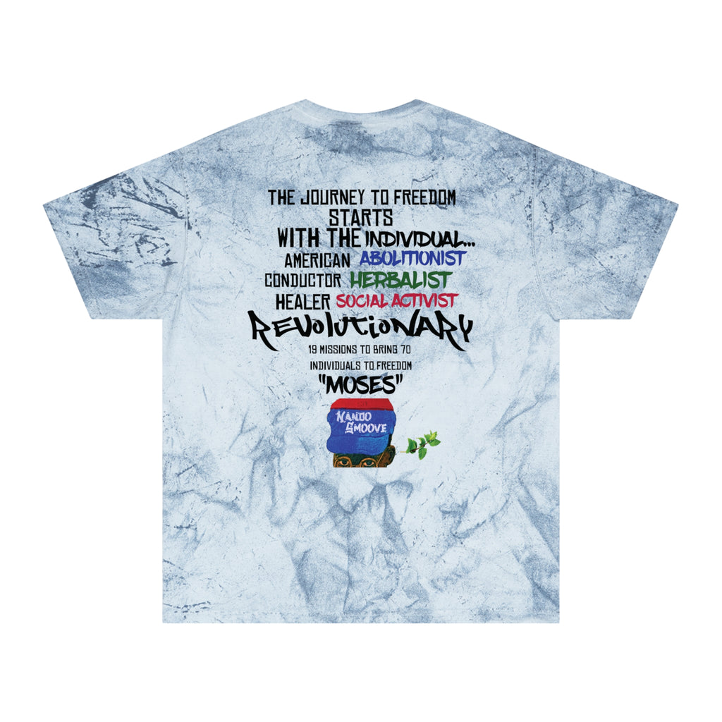 Harriet “Realer than $20 Bill” Tubman Unisex Color Blast T-Shirt