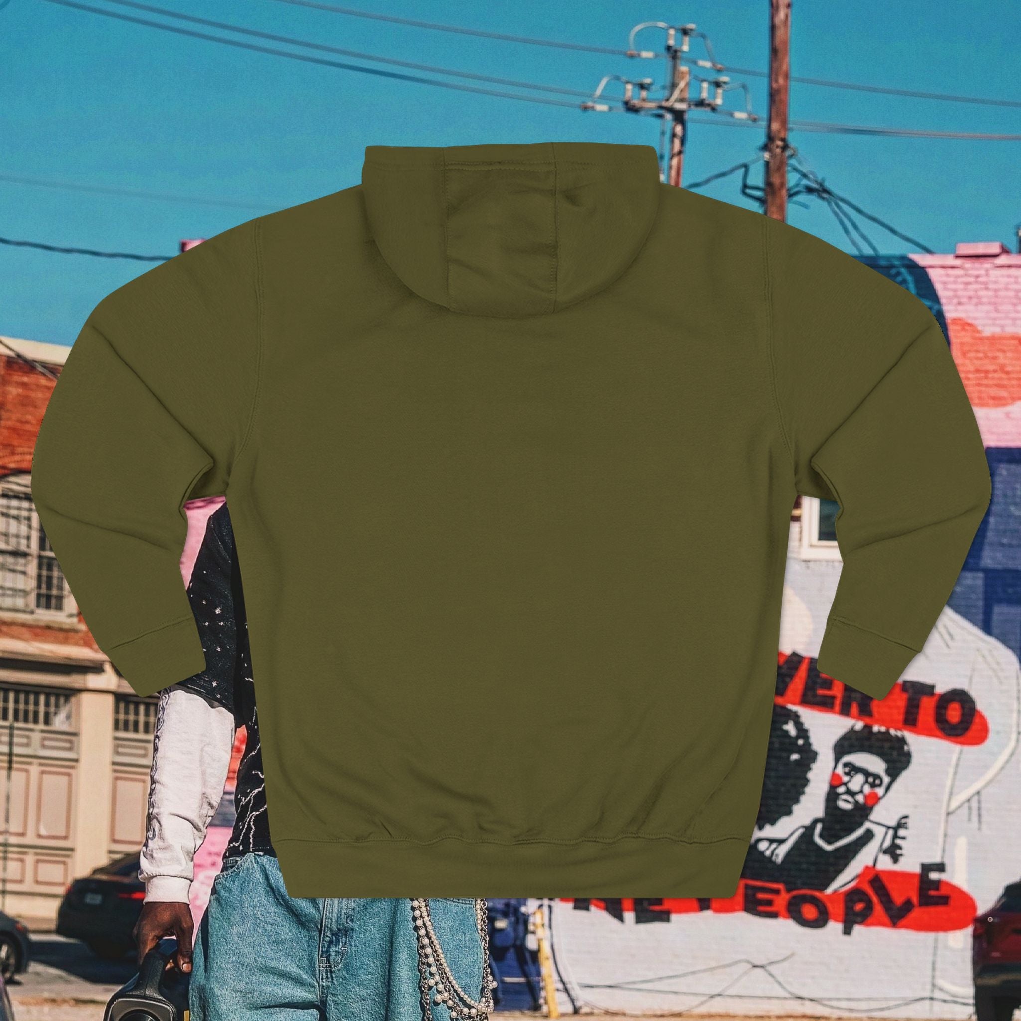 “NO ONE THANKED GOD AT THE OSCAR’S” Three-Panel Fleece Hoodie