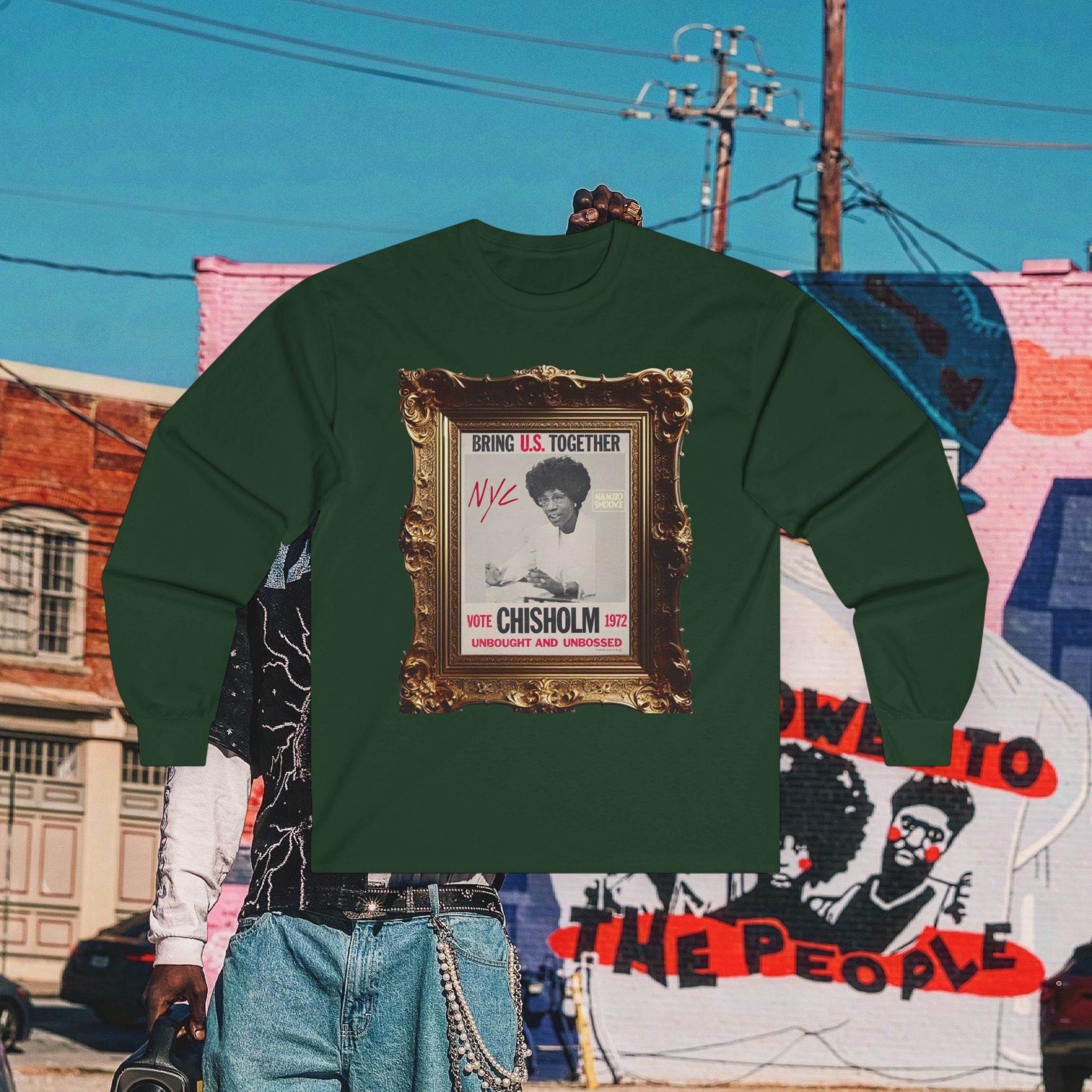 Shirley Chisholm Unisex Ultra Cotton Long Sleeve Tee