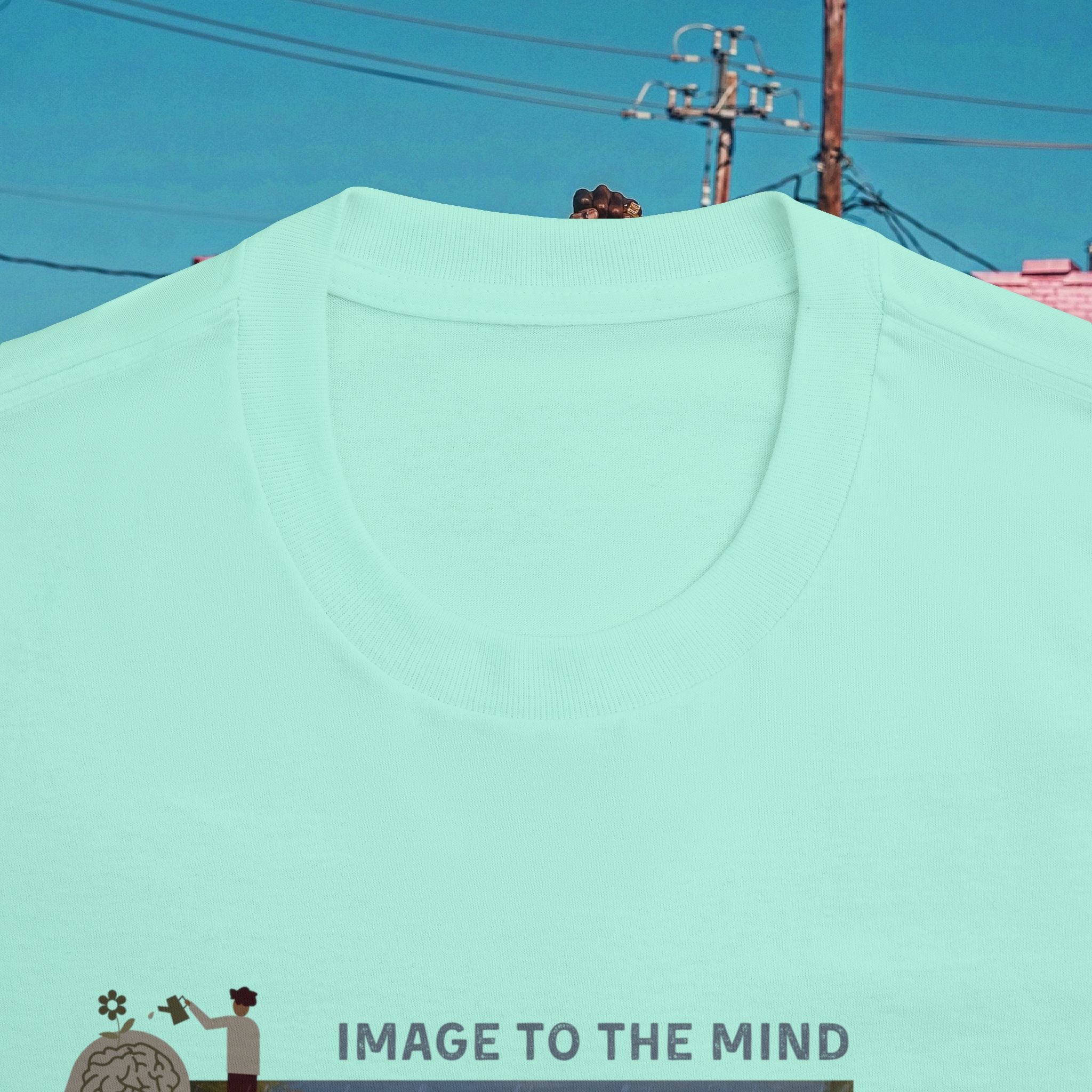 “Image to The Mind, Water to The Tree” Unisex Classic Tee