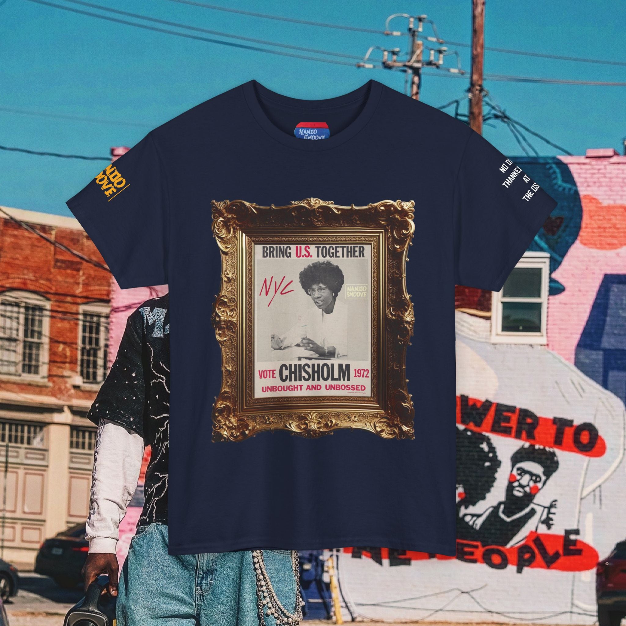 Shirley Chisholm Heavy Cotton Tee