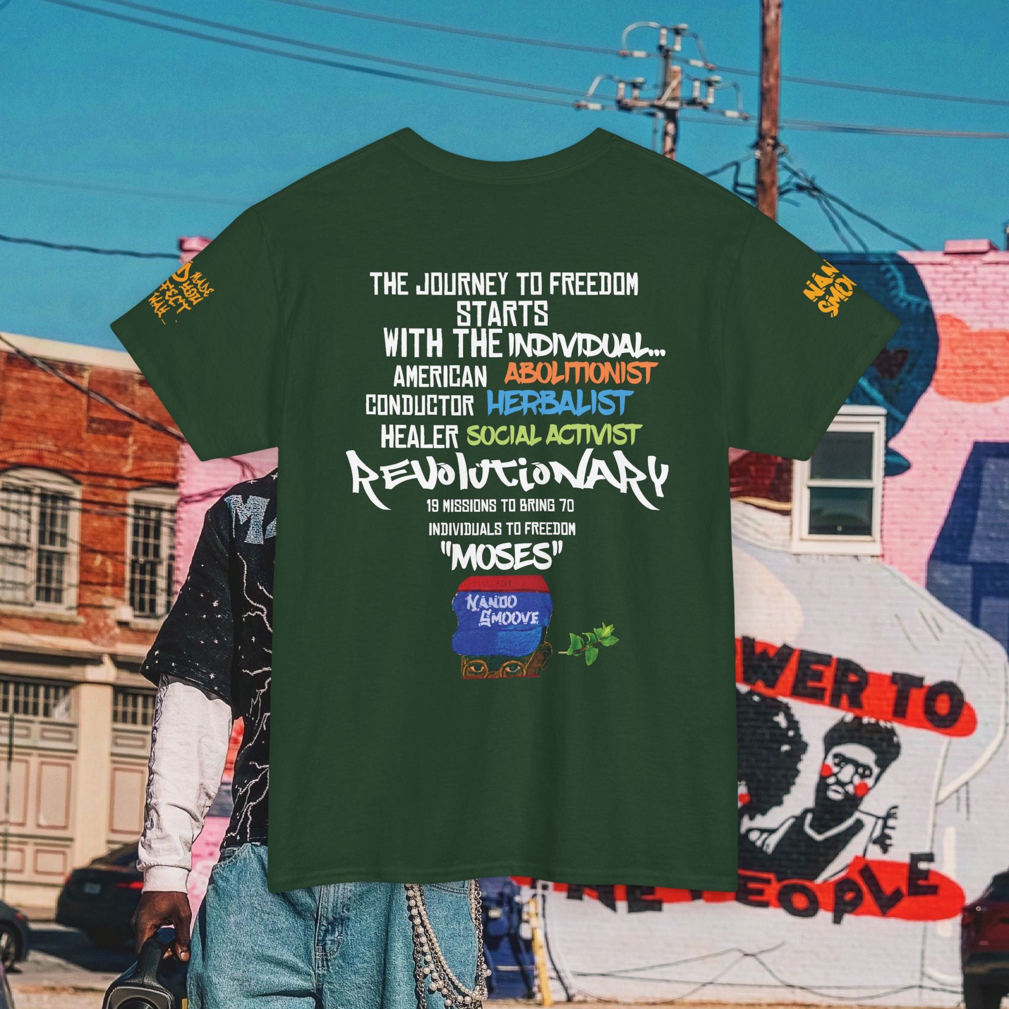 Harriet Tubman Heavy Cotton “MinTee Shirts”