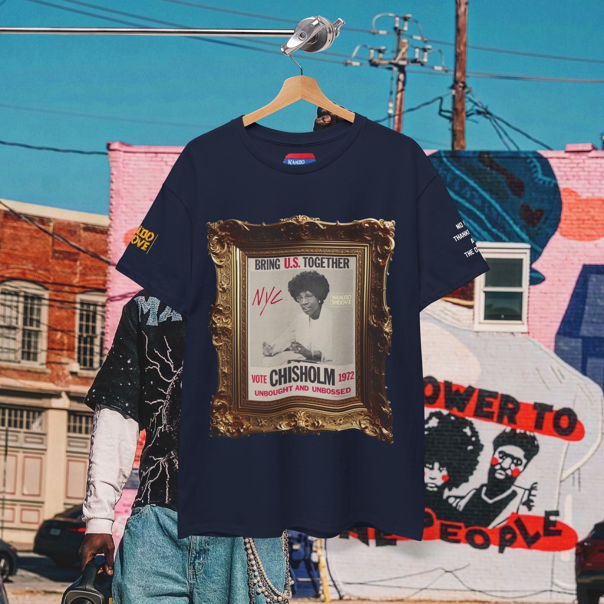 Shirley Chisholm Heavy Cotton Tee