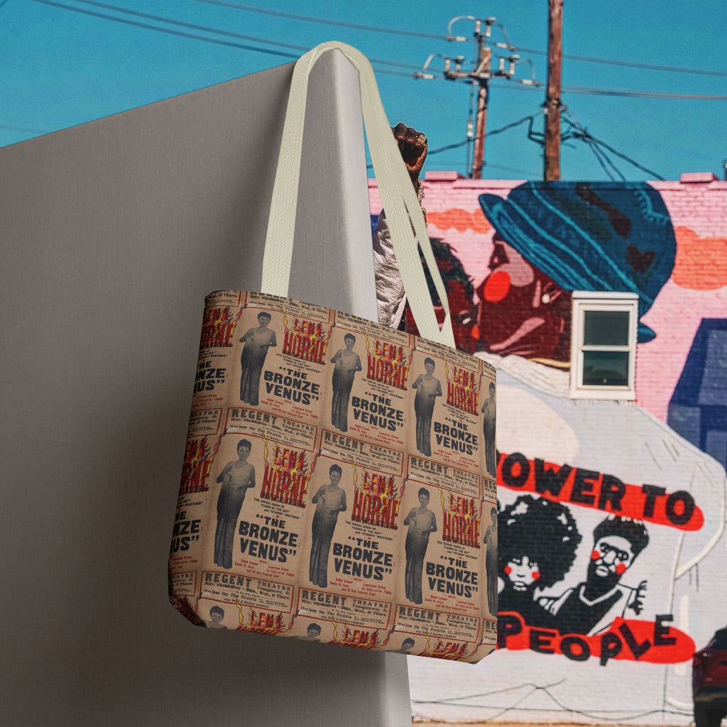 Lena Horne "The Bronze Venus" Tote Bag (Universal Kollege AOP)