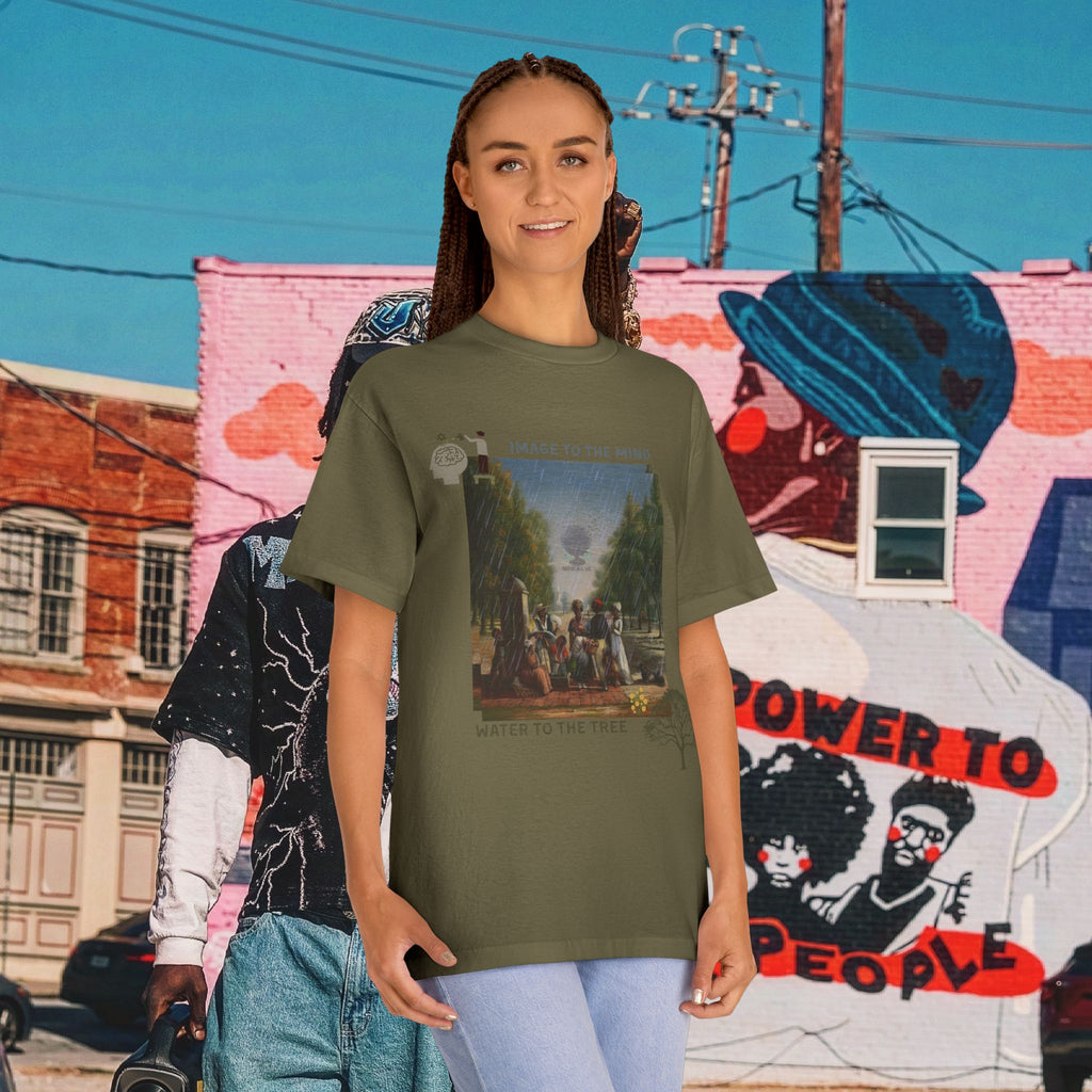 “Image to The Mind, Water to The Tree” Unisex Classic Tee