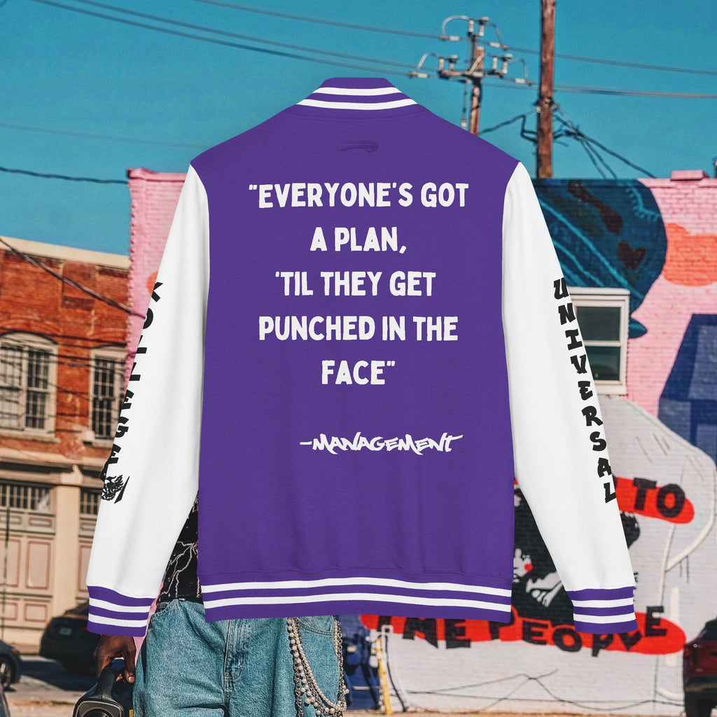 “FREE MIKE TYSON” Unisex Heavyweight Letterman Jacket