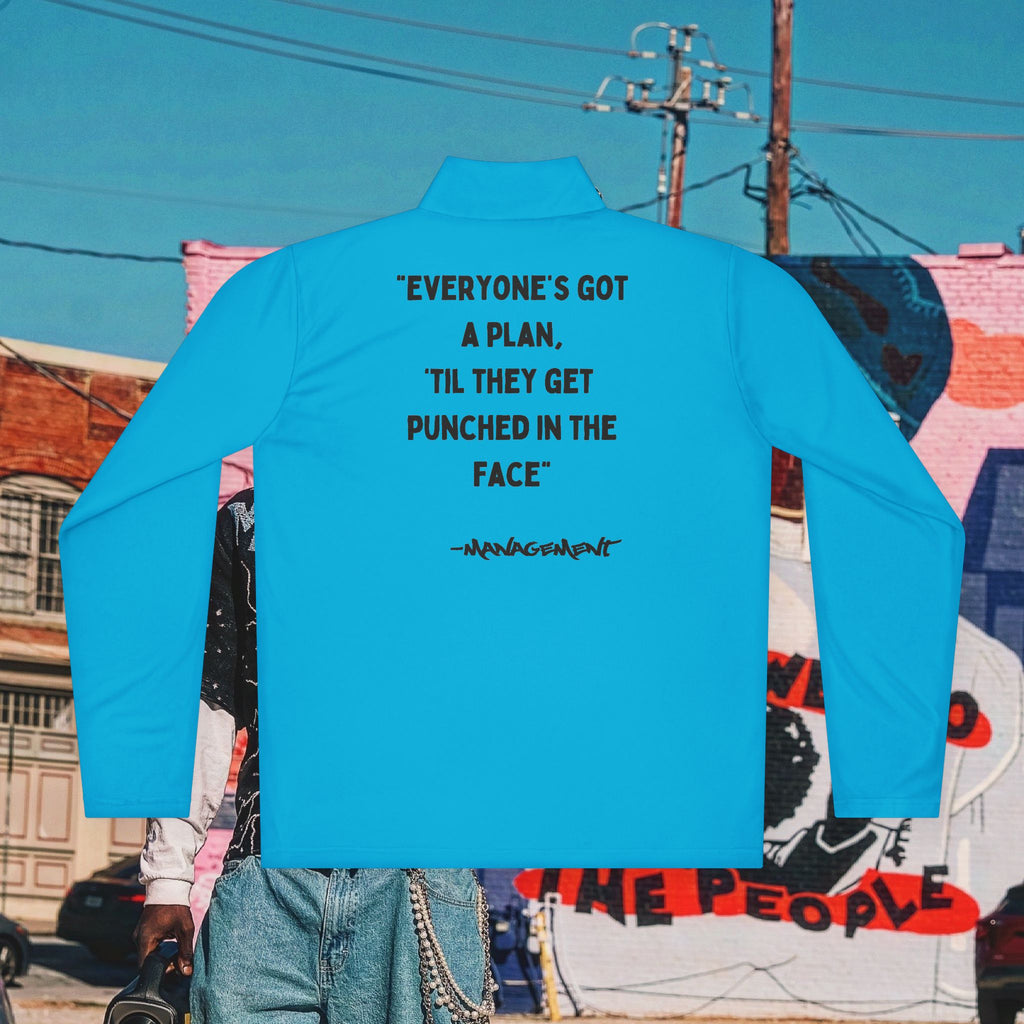 “FREE MIKE TYSON” Unisex Quarter-Zip Pullover