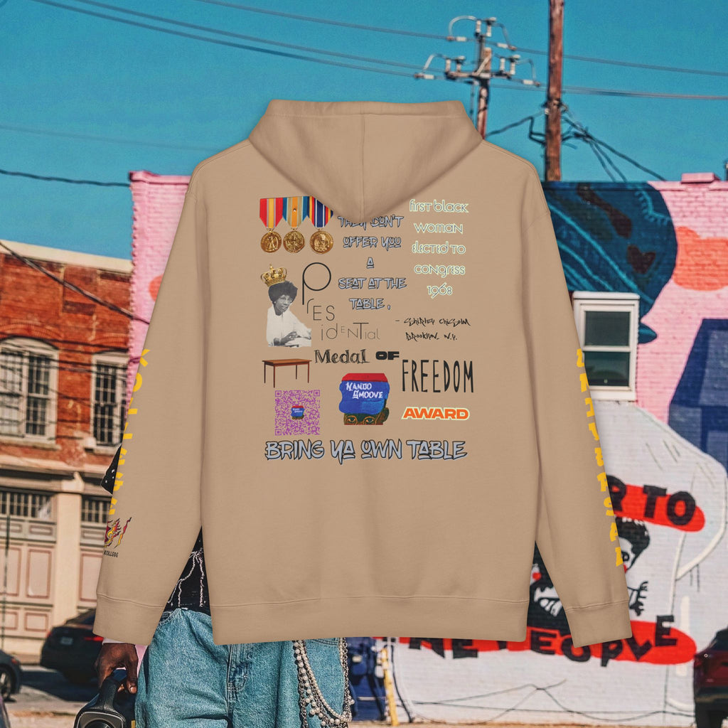 Shirley Chisholm Unisex Heavyweight Hooded Sweatshirt