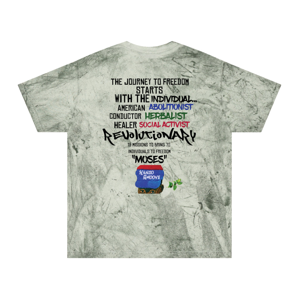 Harriet “Realer than $20 Bill” Tubman Unisex Color Blast T-Shirt