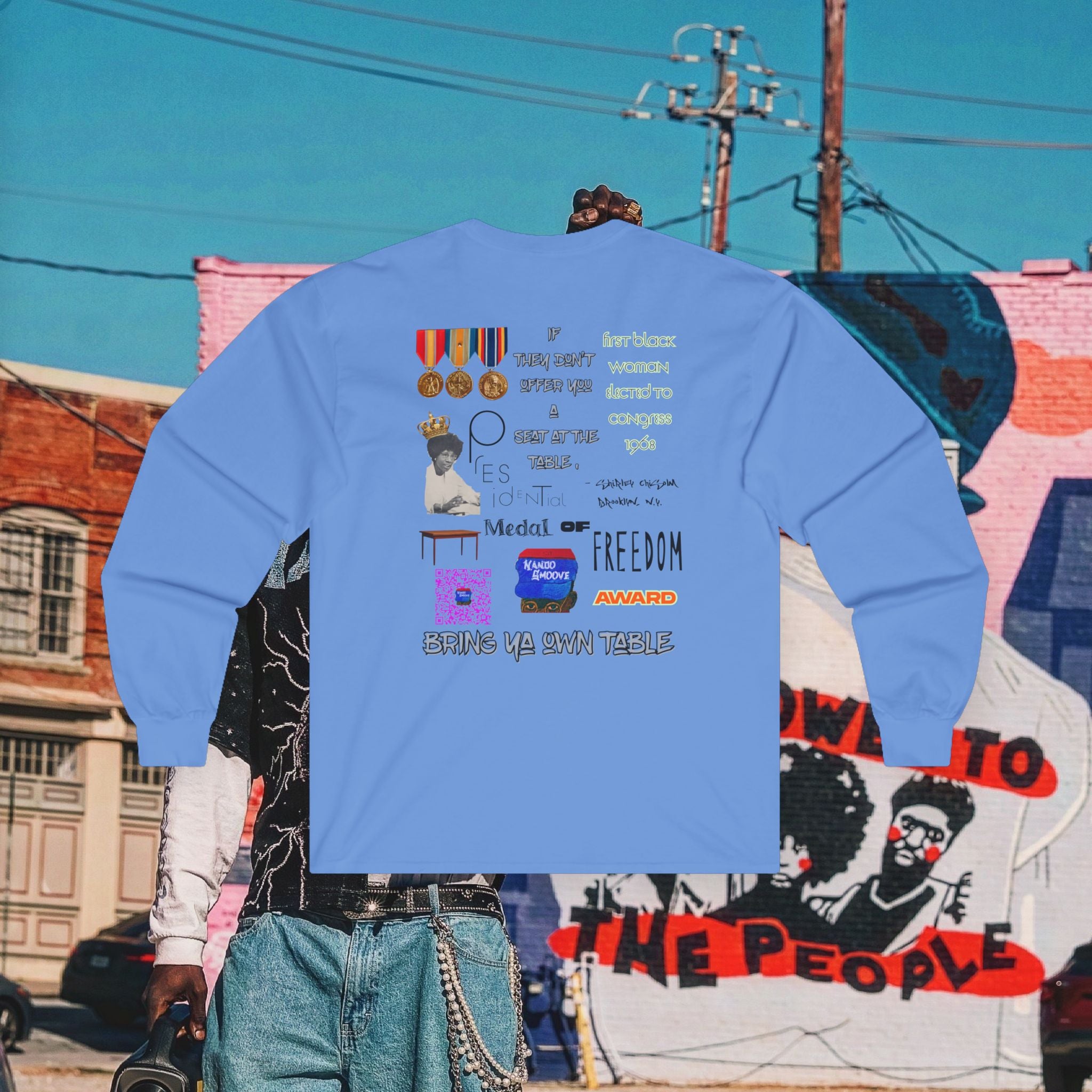 Shirley Chisholm Unisex Ultra Cotton Long Sleeve Tee