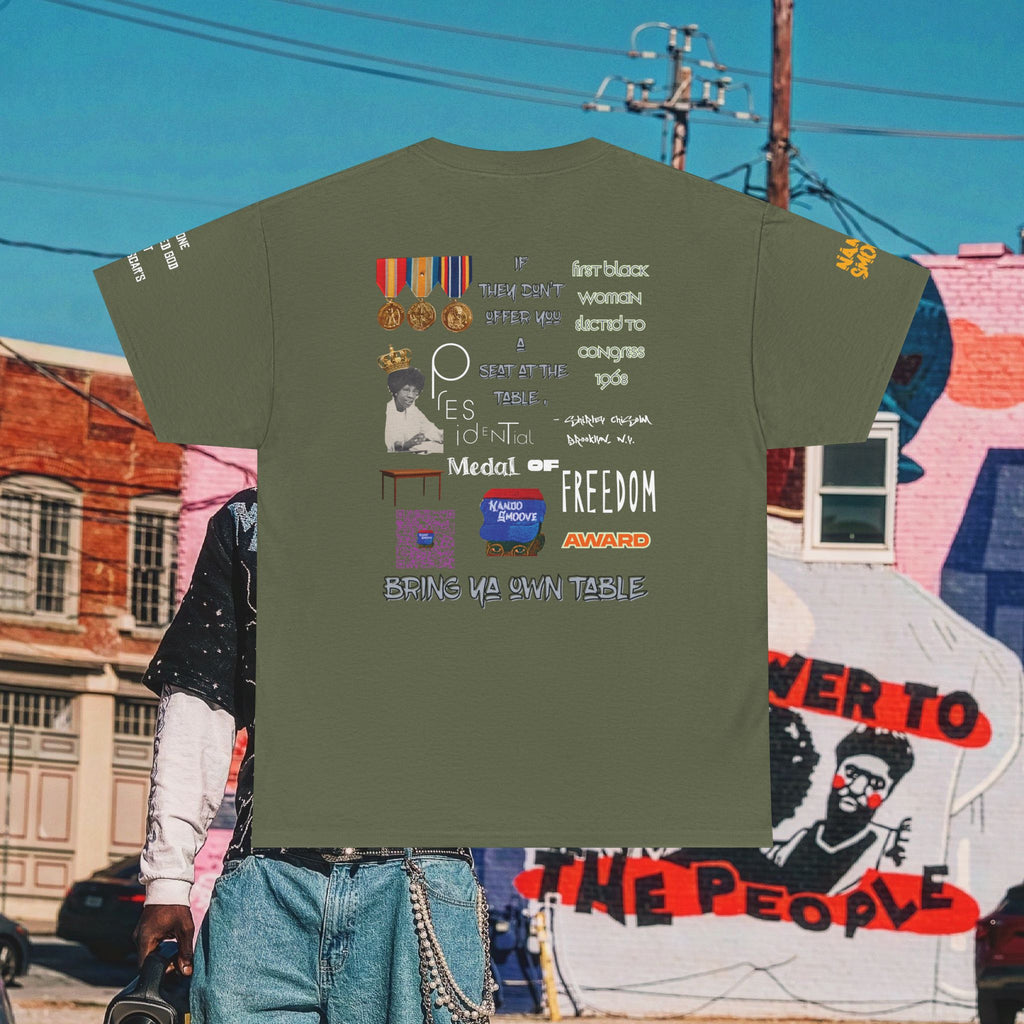 Shirley Chisholm Heavy Cotton Tee