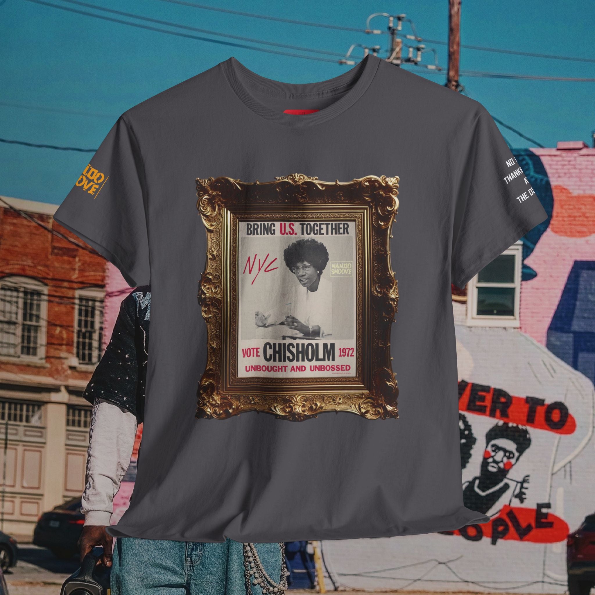 Shirley Chisholm Heavy Cotton Tee