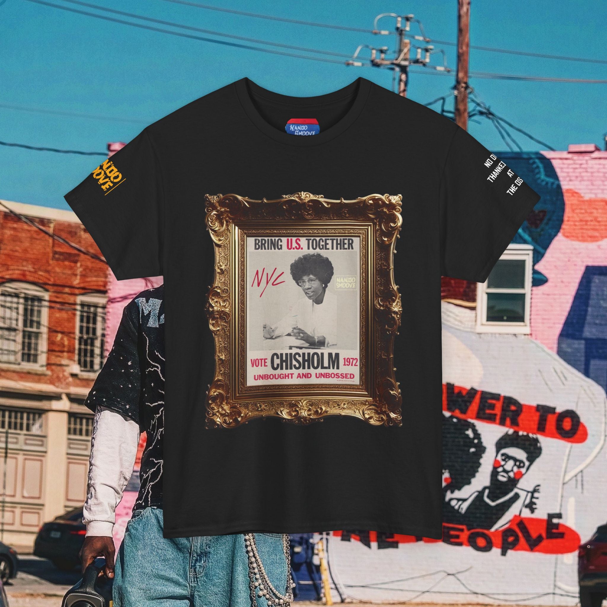Shirley Chisholm Heavy Cotton Tee