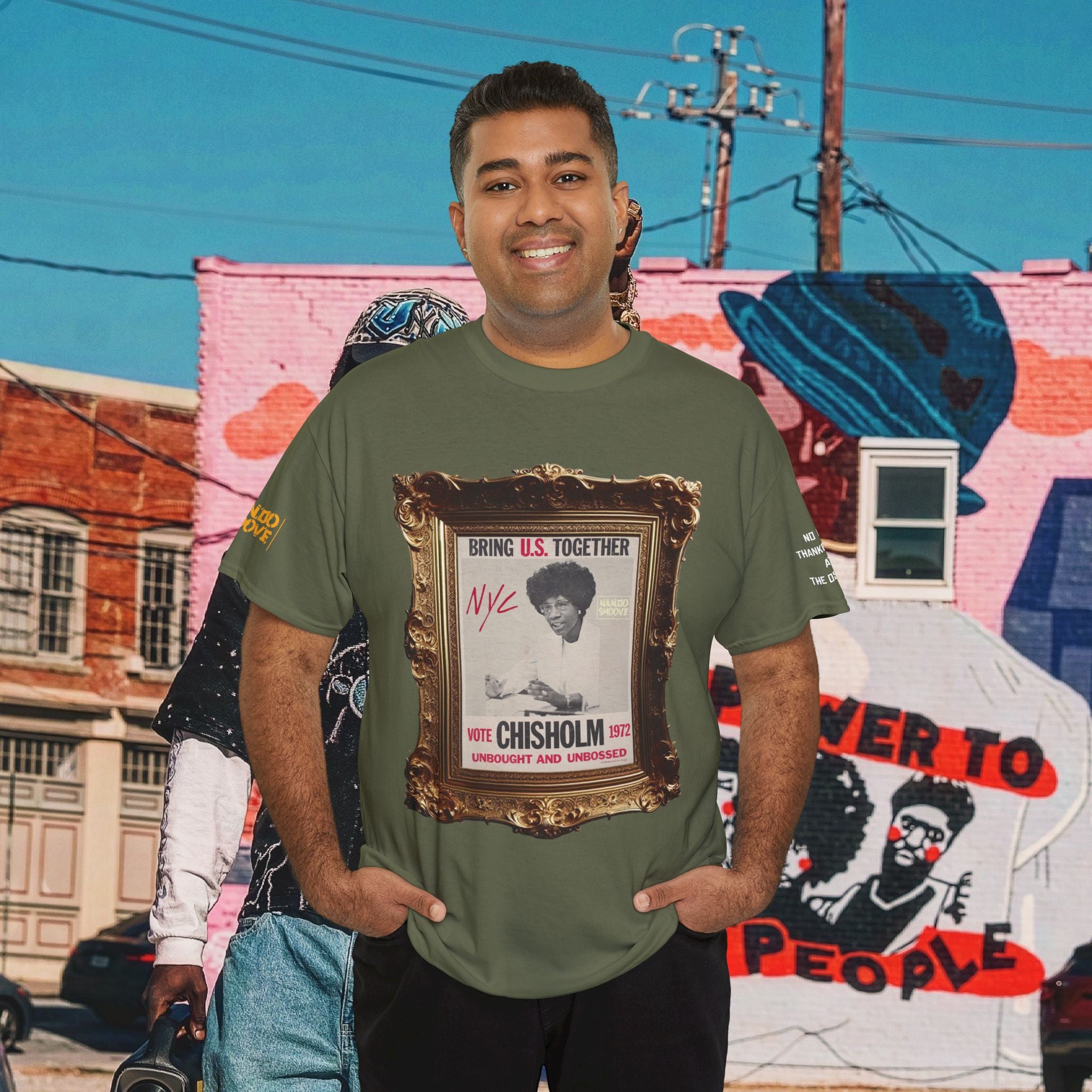 Shirley Chisholm Heavy Cotton Tee