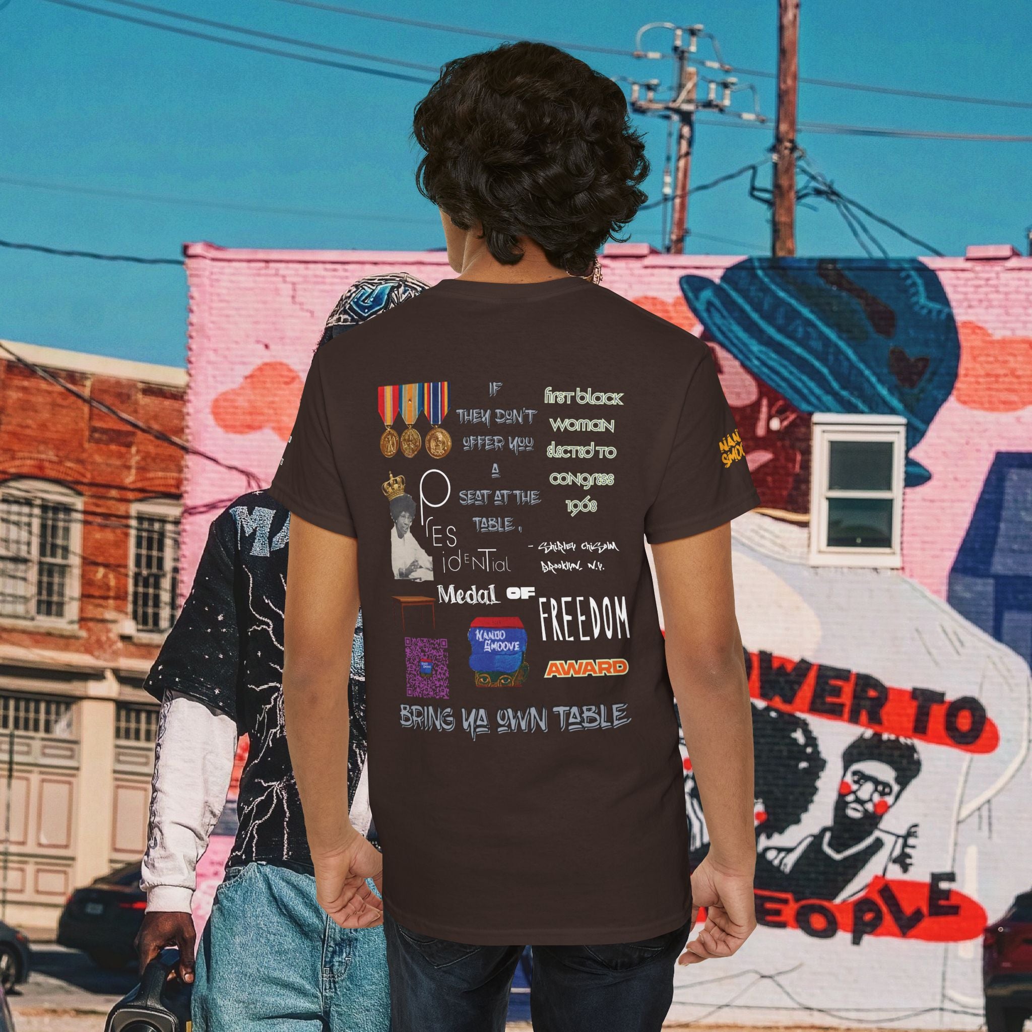 Shirley Chisholm Heavy Cotton Tee