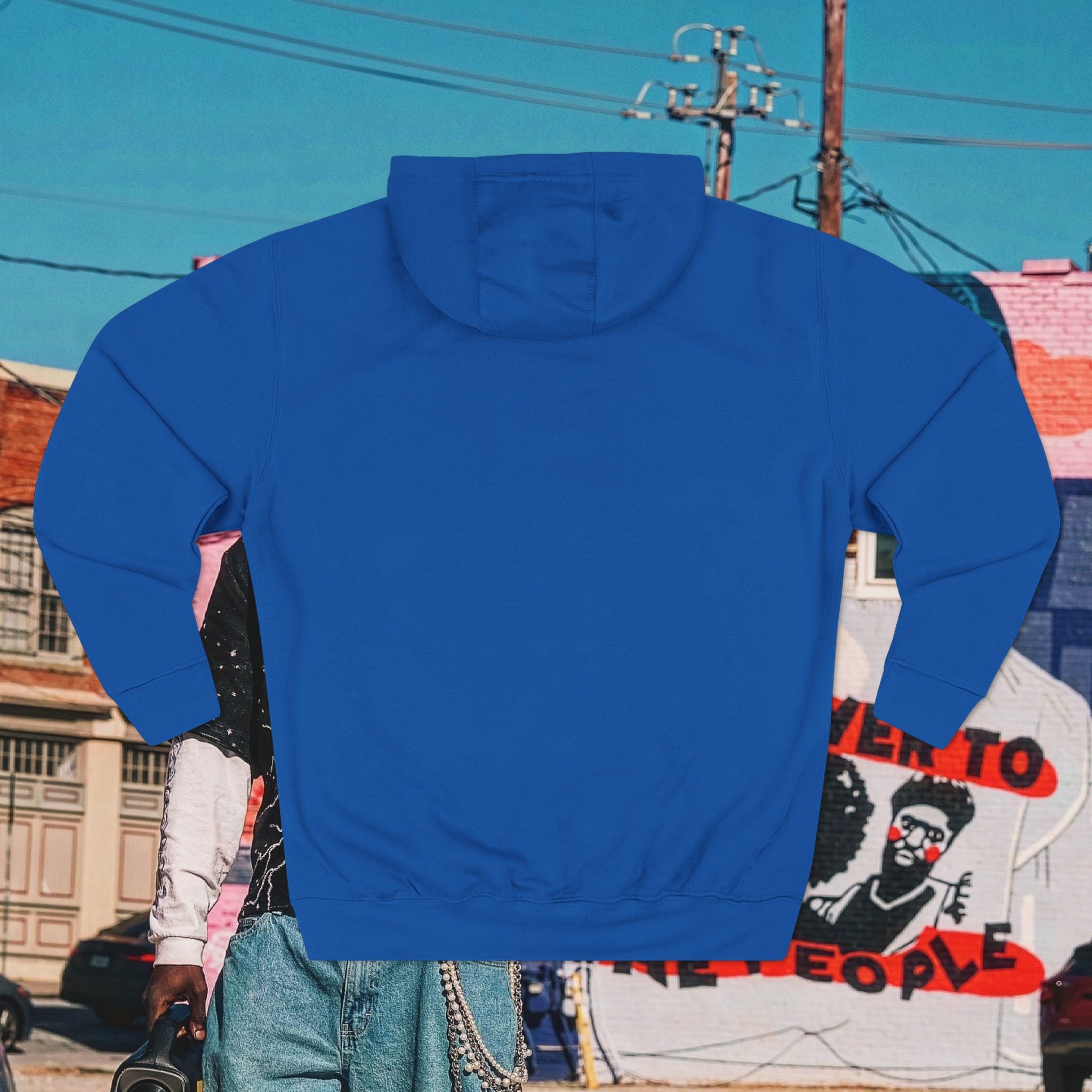 “NO ONE THANKED GOD AT THE OSCAR’S” Three-Panel Fleece Hoodie