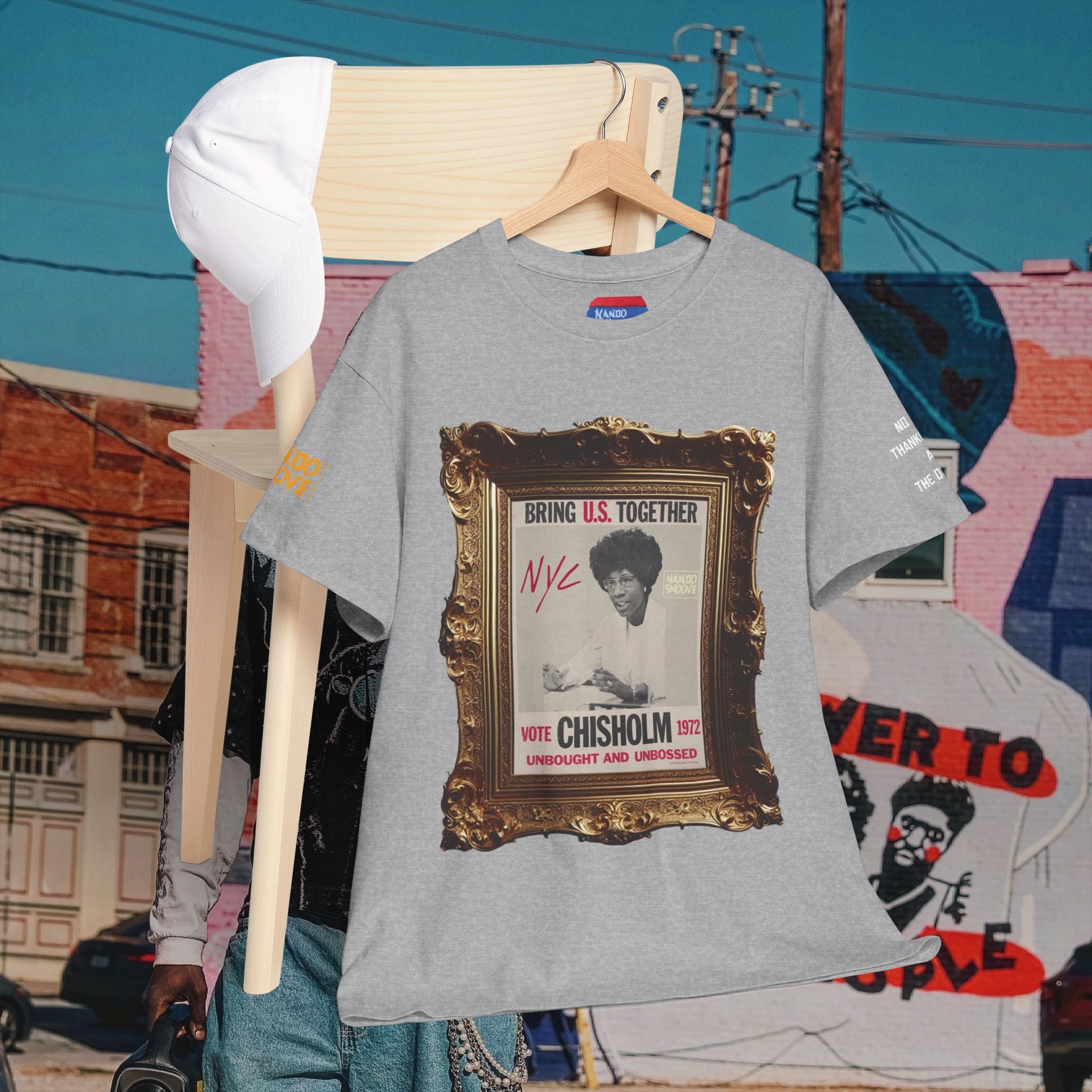 Shirley Chisholm Heavy Cotton Tee