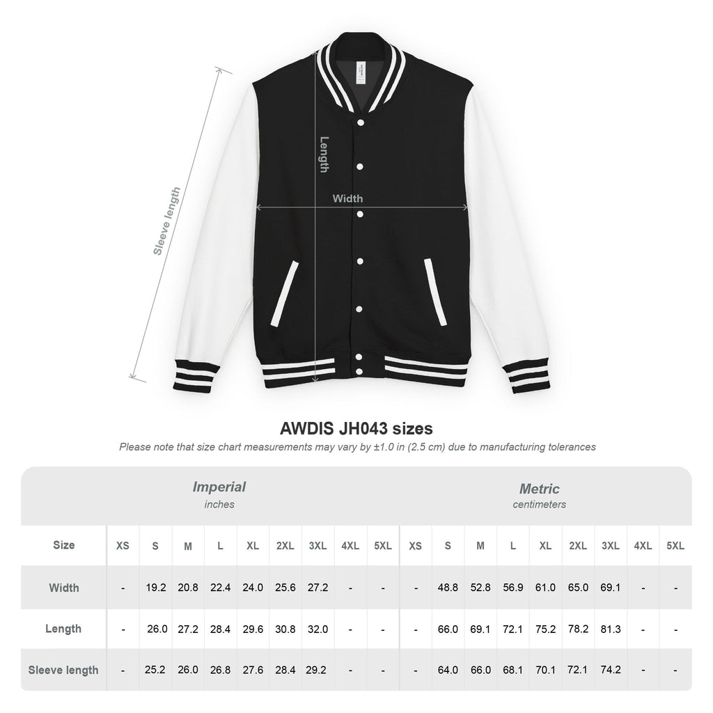 “FREE MIKE TYSON” Unisex Heavyweight Letterman Jacket