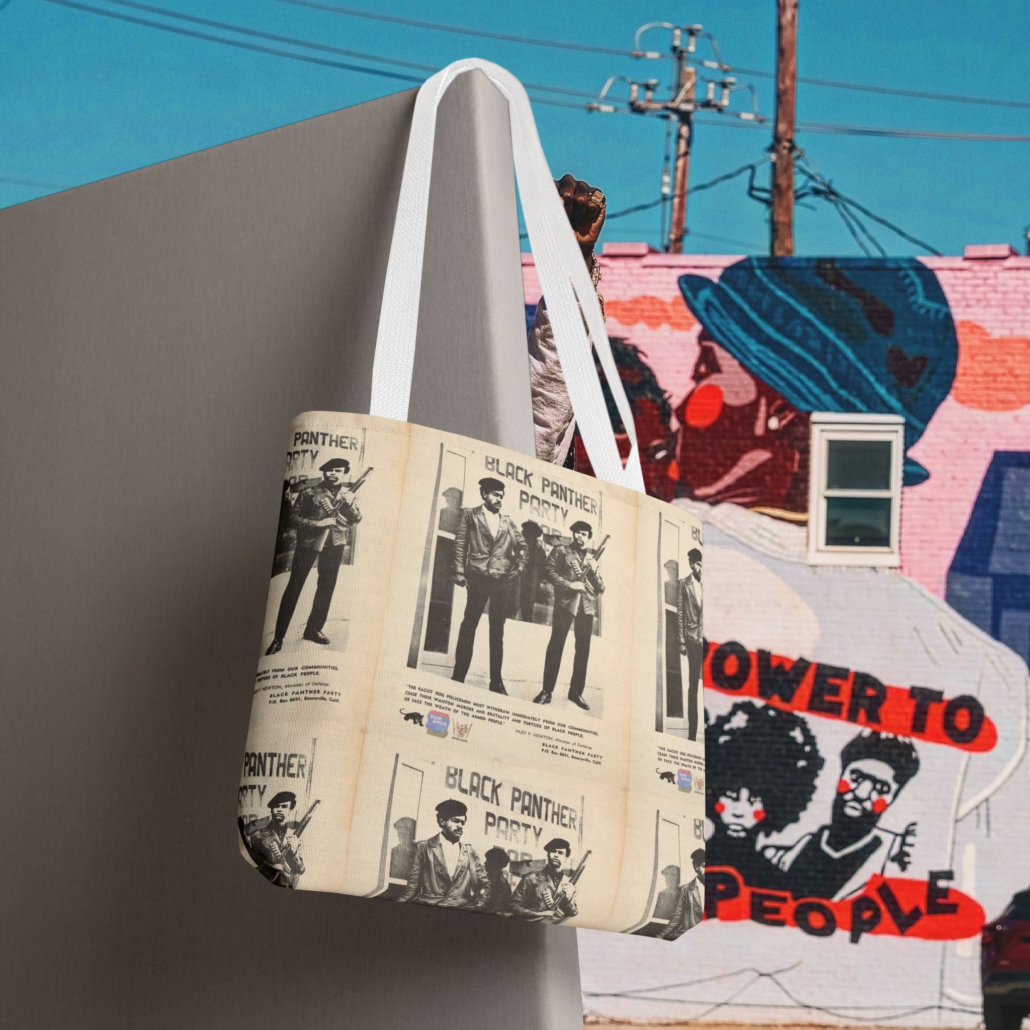 Black Panther Tote Bag (AOP)