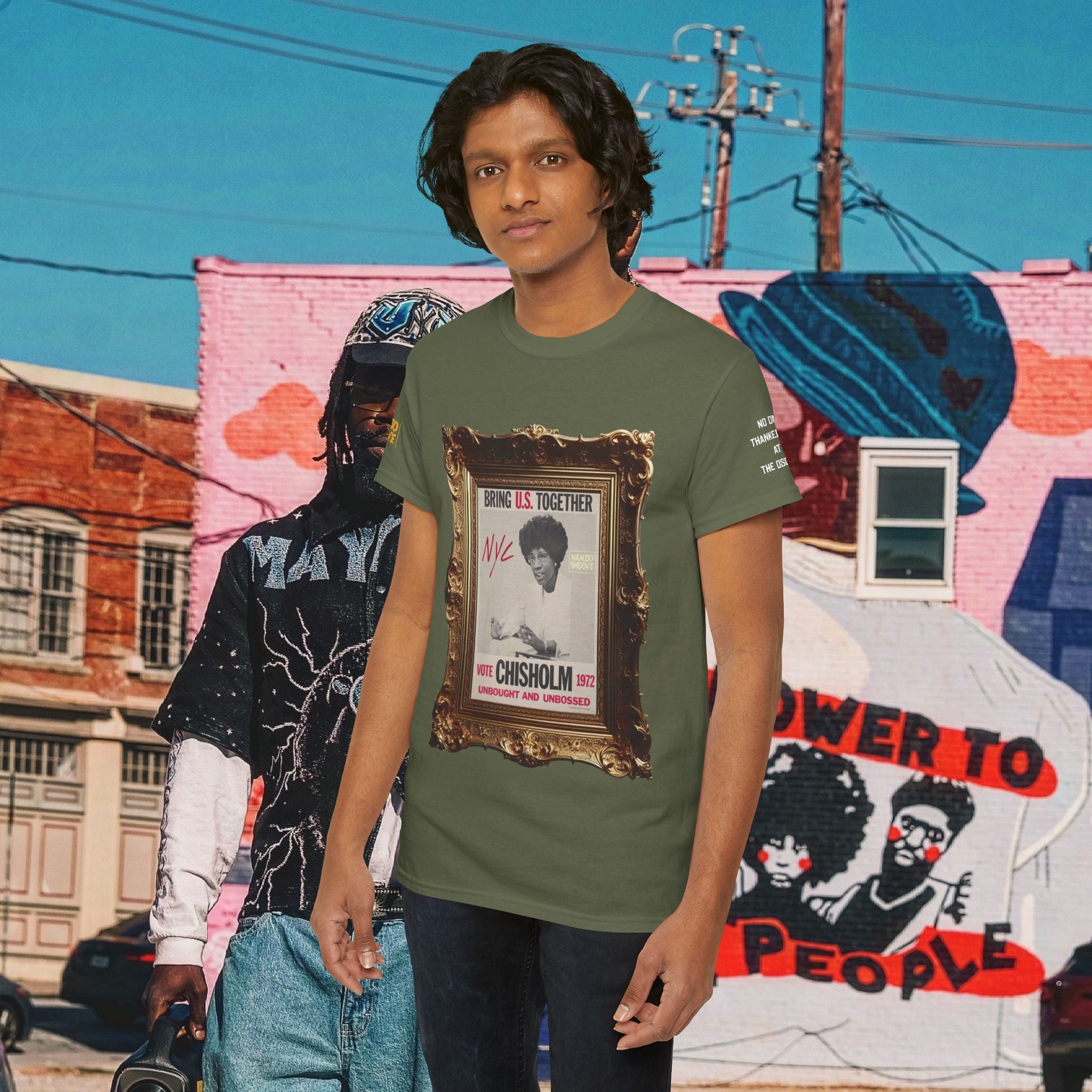 Shirley Chisholm Heavy Cotton Tee